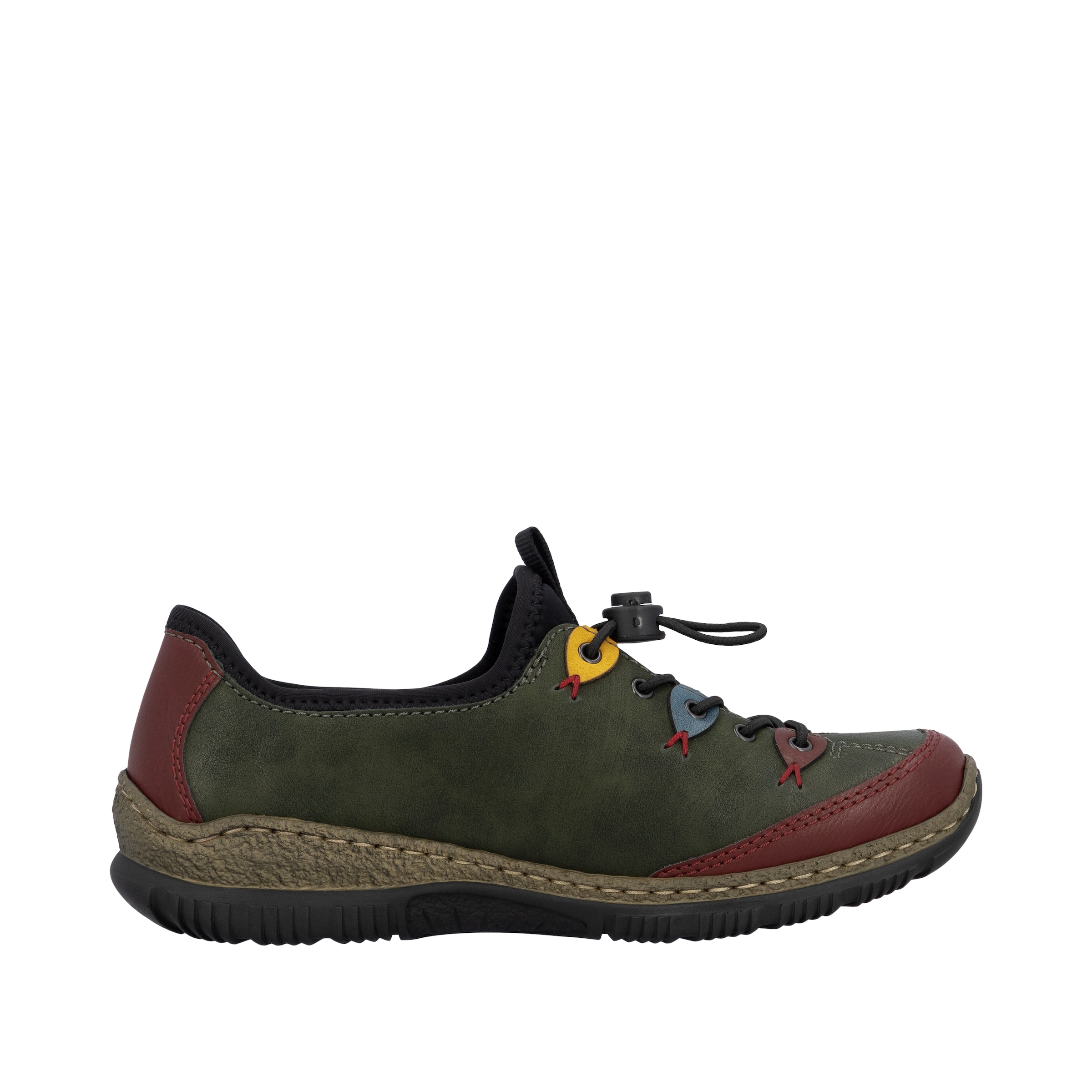 Rieker Slip-On Sneaker  Slipper, Schlupfschuh mit sportlichem Schnellverschluß