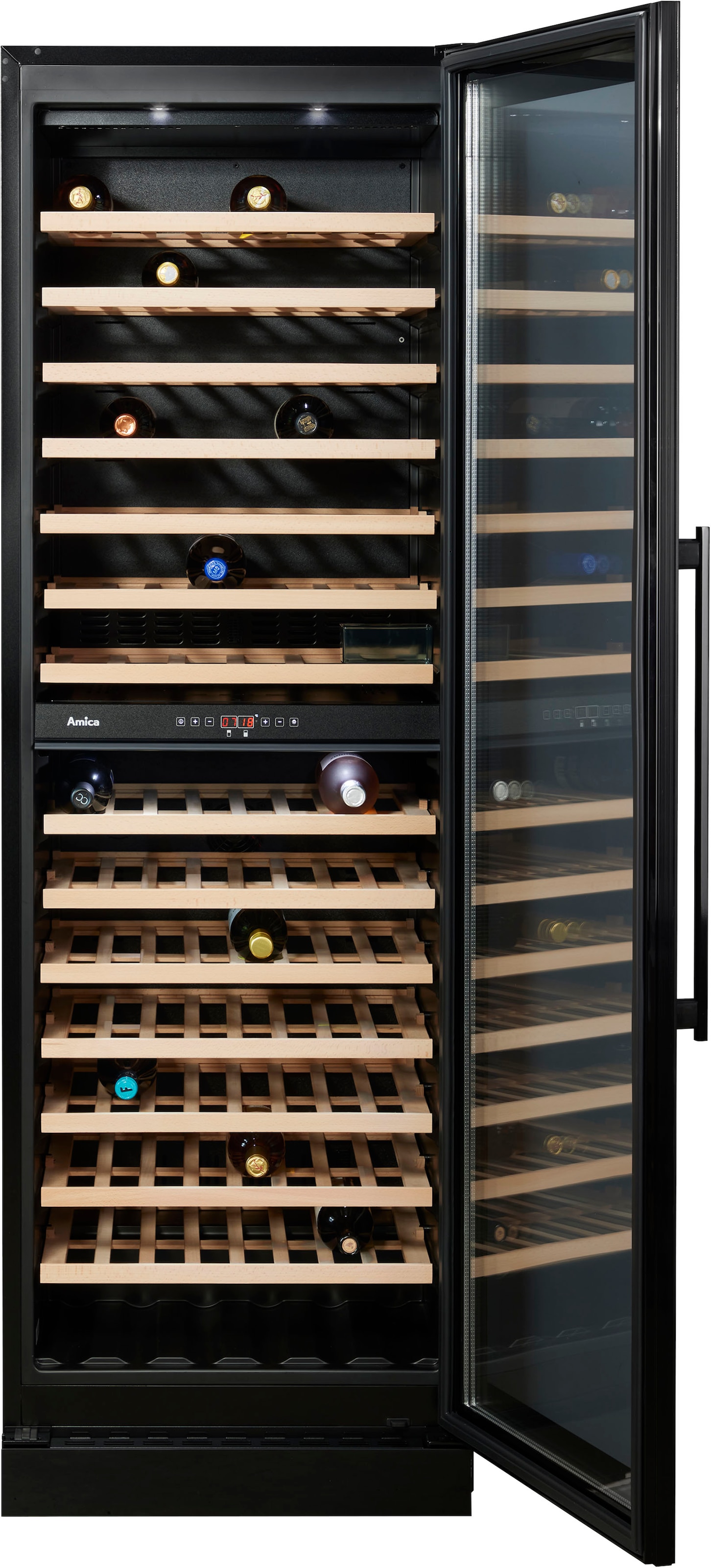 Amica Weinkühlschrank »WK 348 100 S«, für 117 Standardflaschen á 0,75l,  Standkühlschrank kaufen bei OTTO