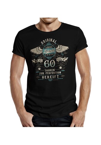 Rahmenlos T-Shirt »Lebende Legende«, mit originellem Statement-Print kaufen