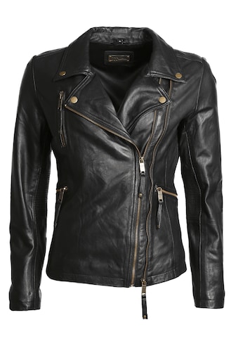 Bikerjacke »Lederjacke 7080«