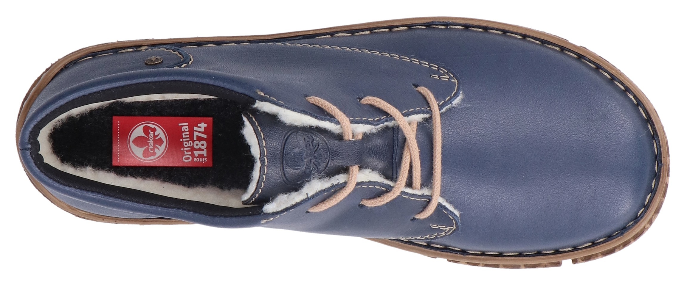 Rieker Winterboots, Schnürboots, Kurz-Stiefelette mit Schaftrandpolsterung