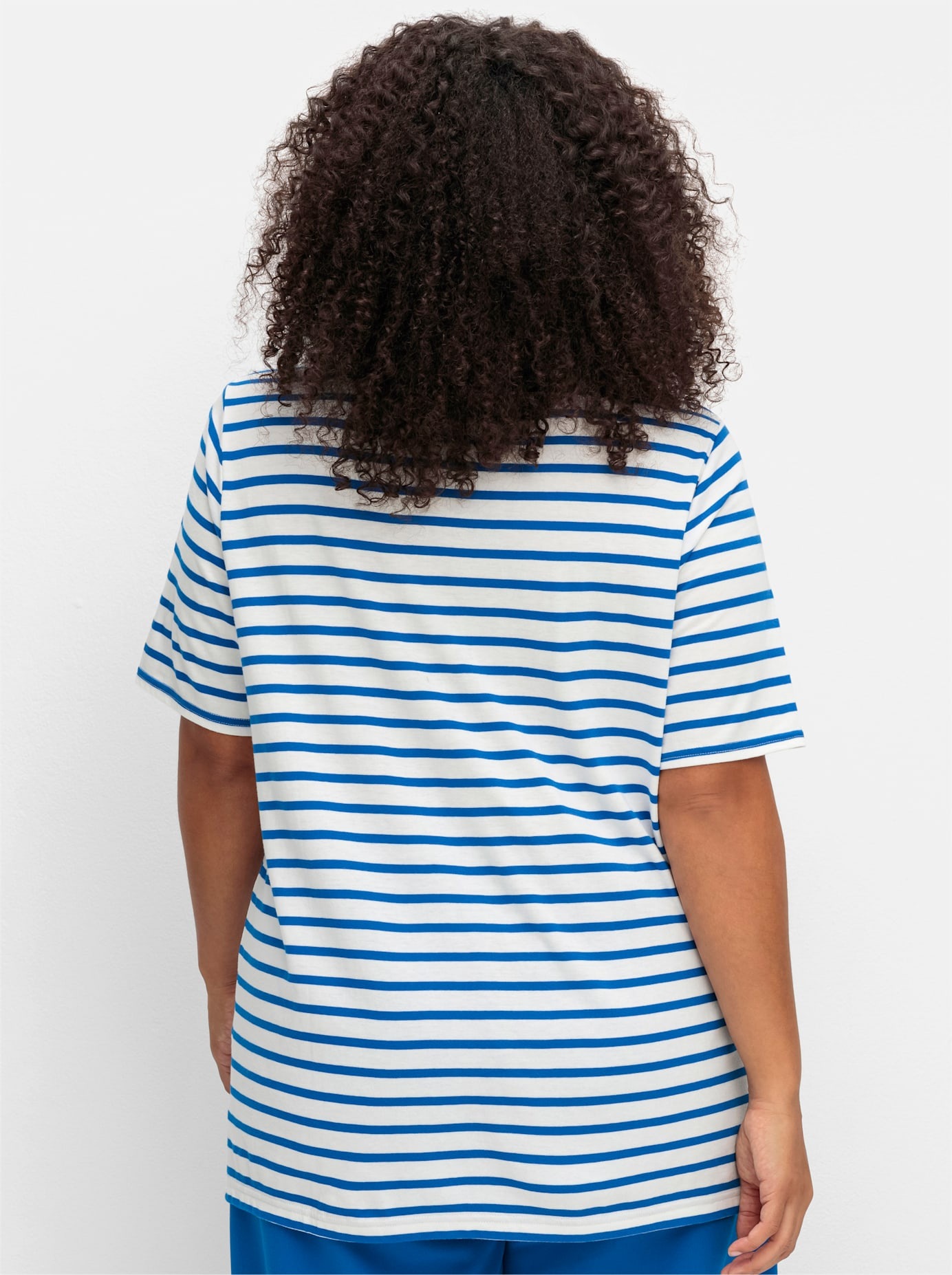 Sheego Rundhalsshirt »Rundhalsshirt«, (1 tlg.)