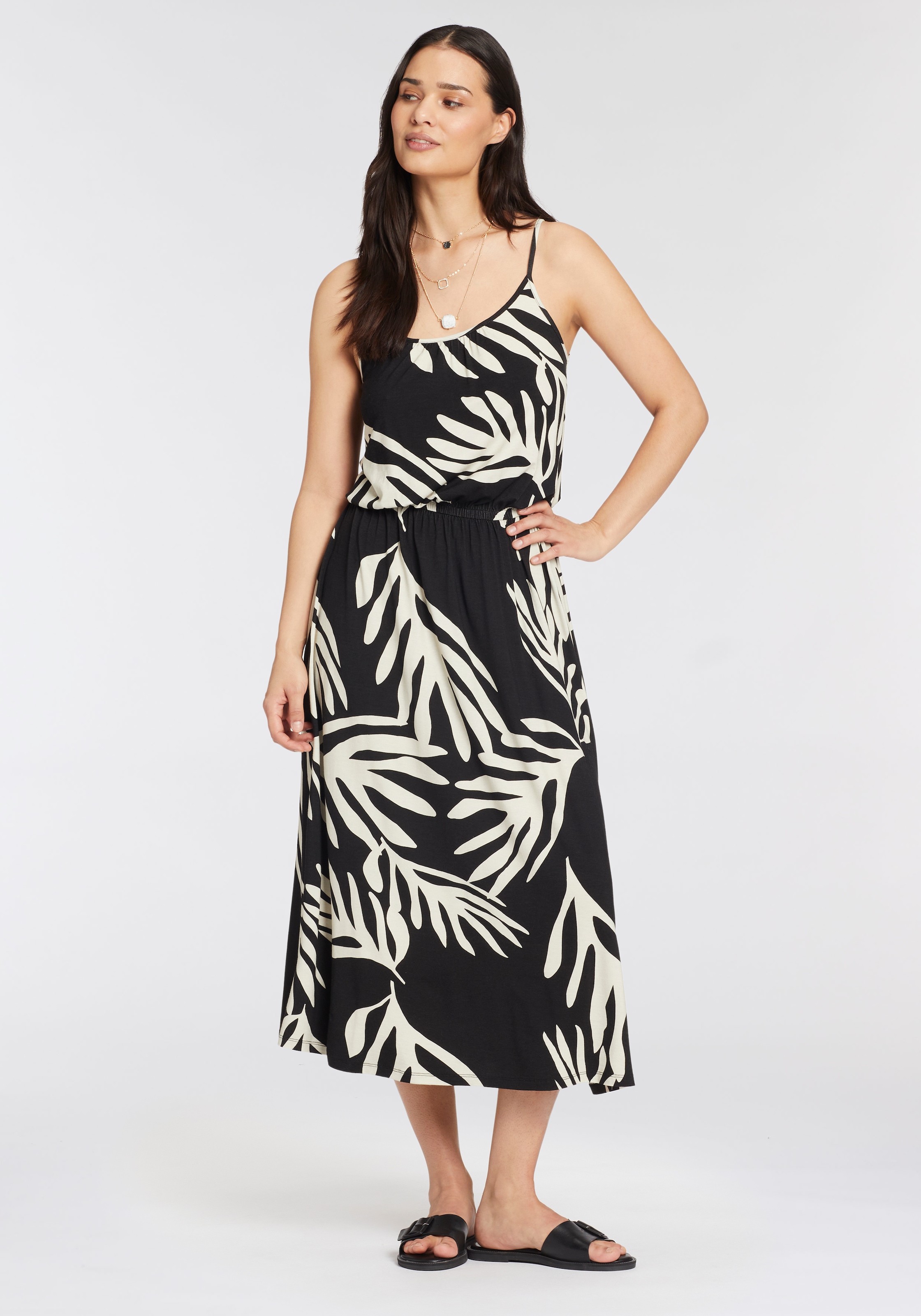 Laura Scott Sommerkleid, mit femininem Allover-Print