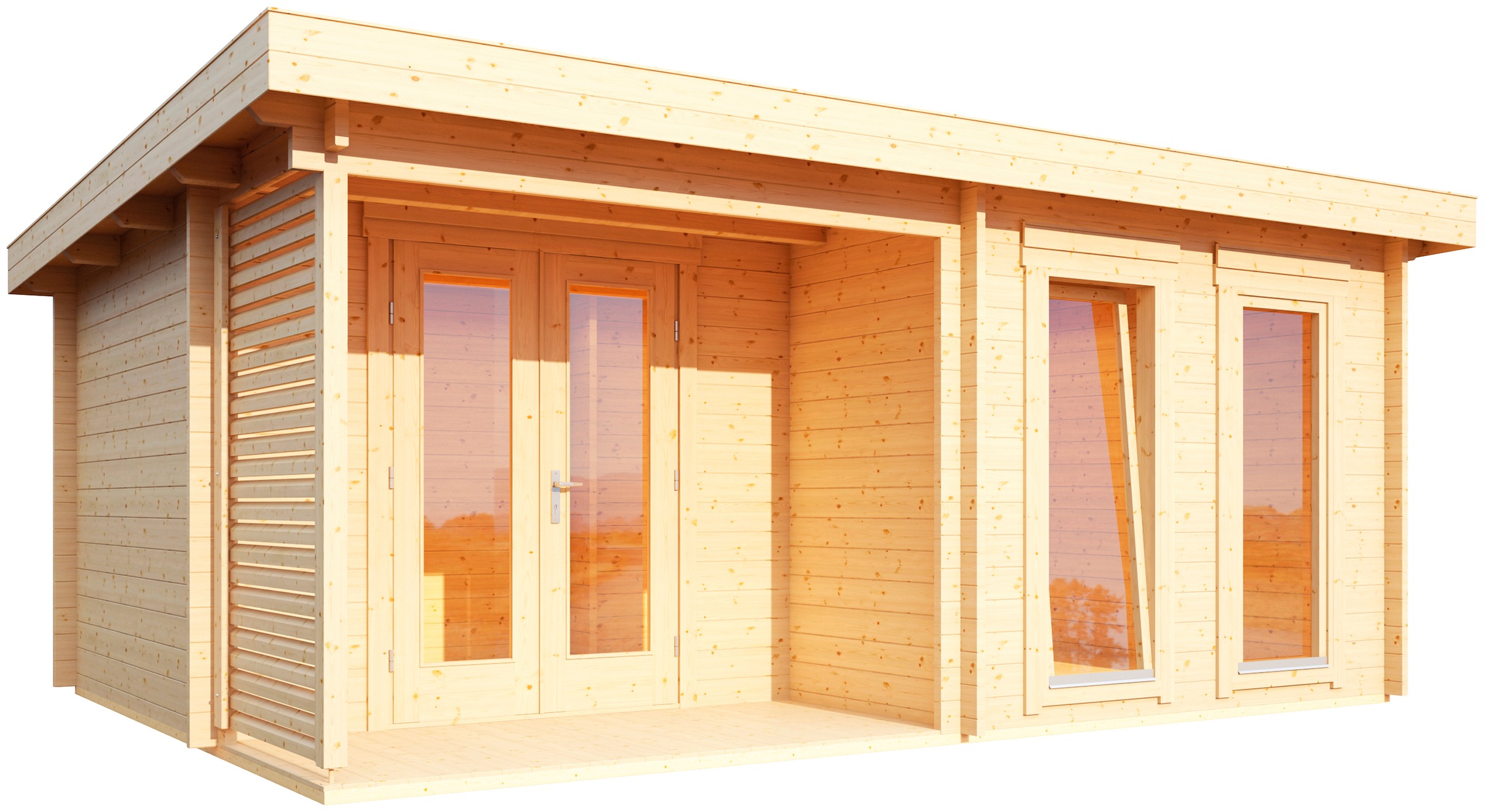Wolff Gartenhaus »Cordoba 44-B Modern«