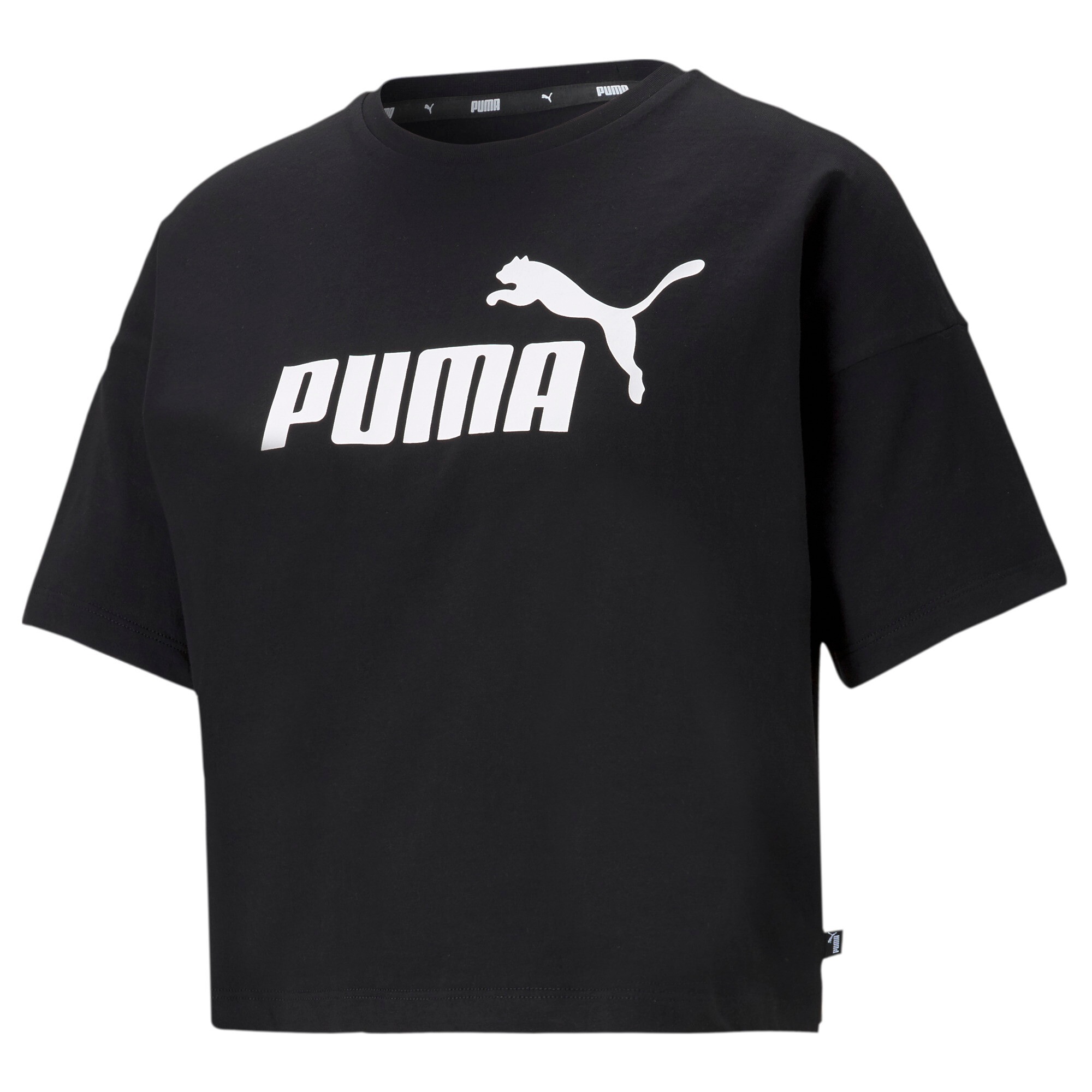 PUMA Tanktop »ESS CROPPED LOGO TEE«