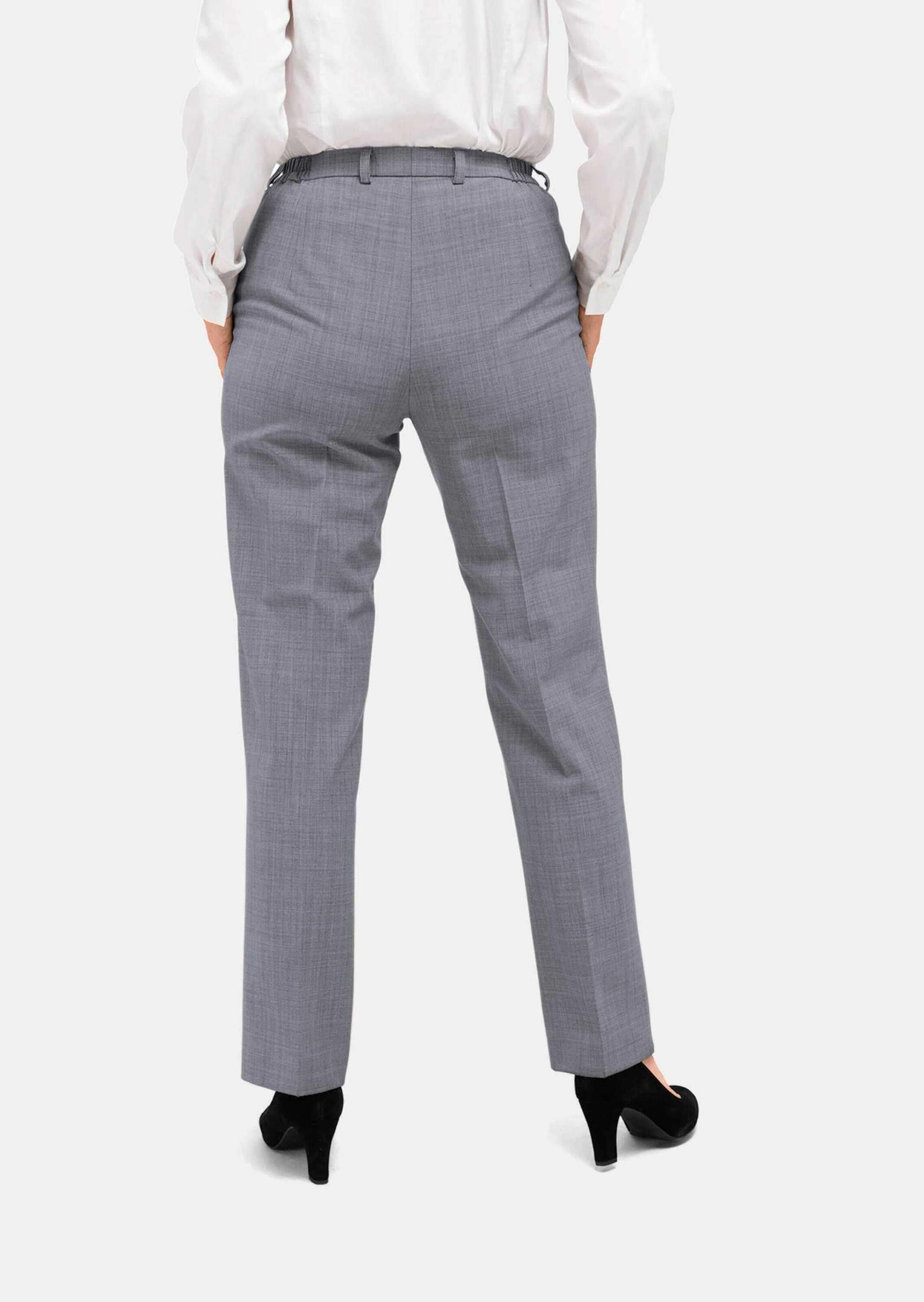 GOLDNER Stoffhose »Kurzgröße Trevira-Schurwollhose ANNA«