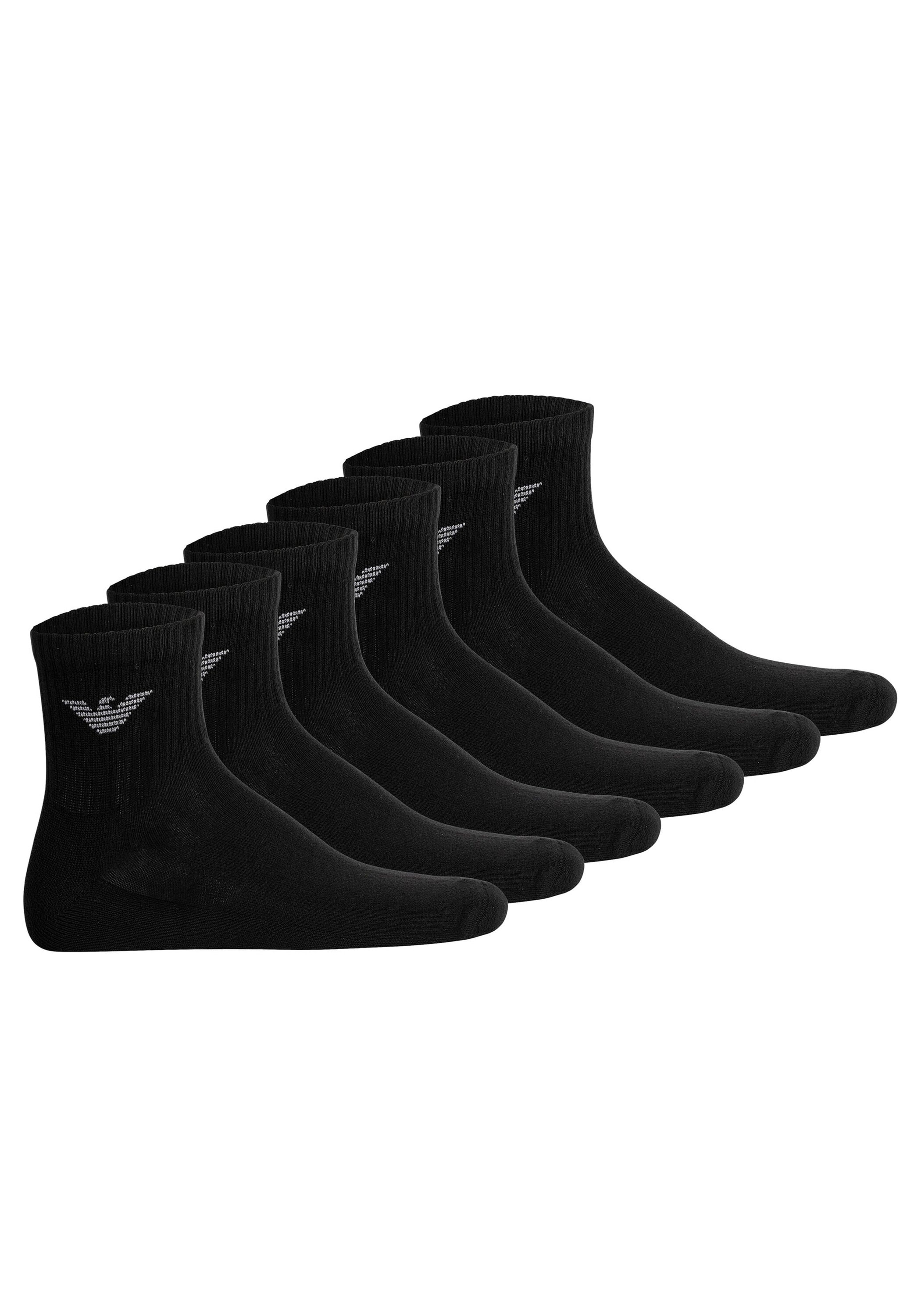 Emporio Armani Sneakersocken »Socken SPORTY SPONGE 6P 6er Pack« 6 Paar tlg.