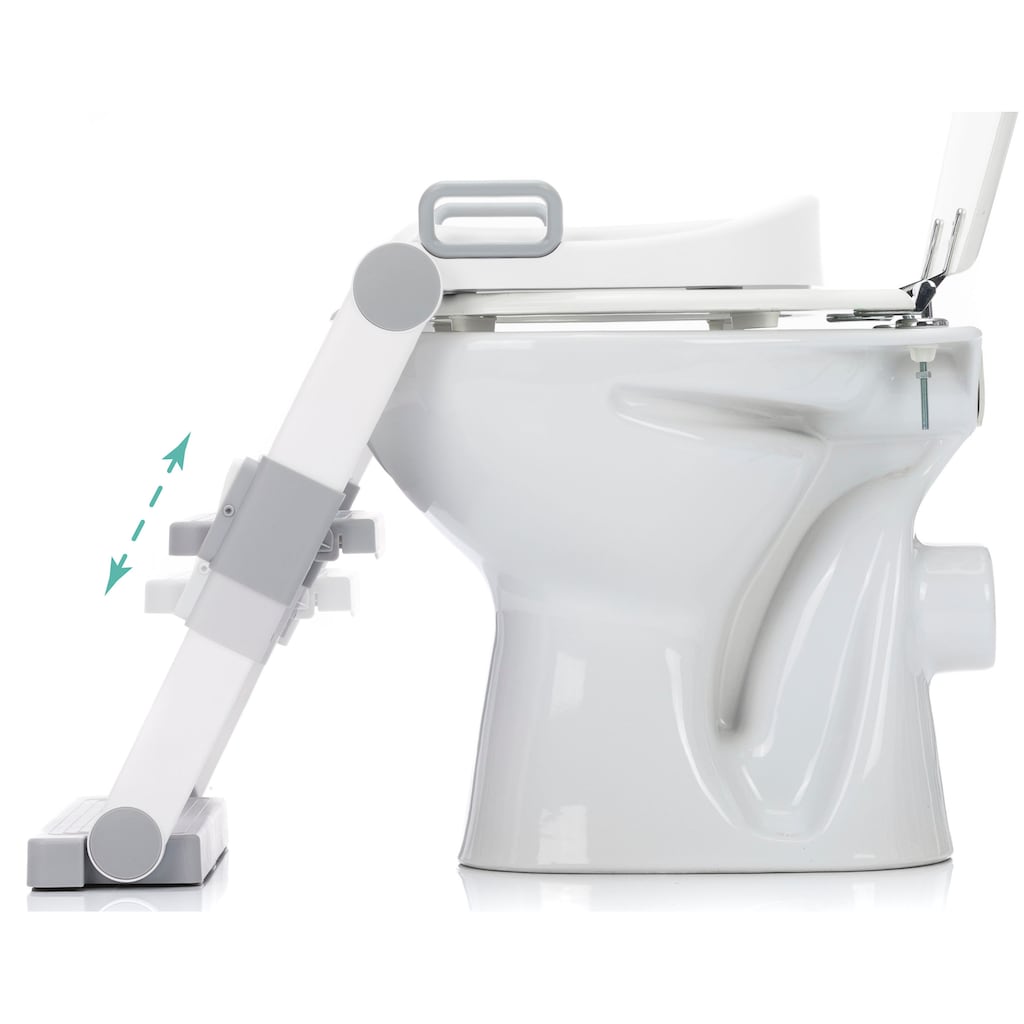 Fillikid Toilettentrainer »Toilet-Trainer, weiß/grau«