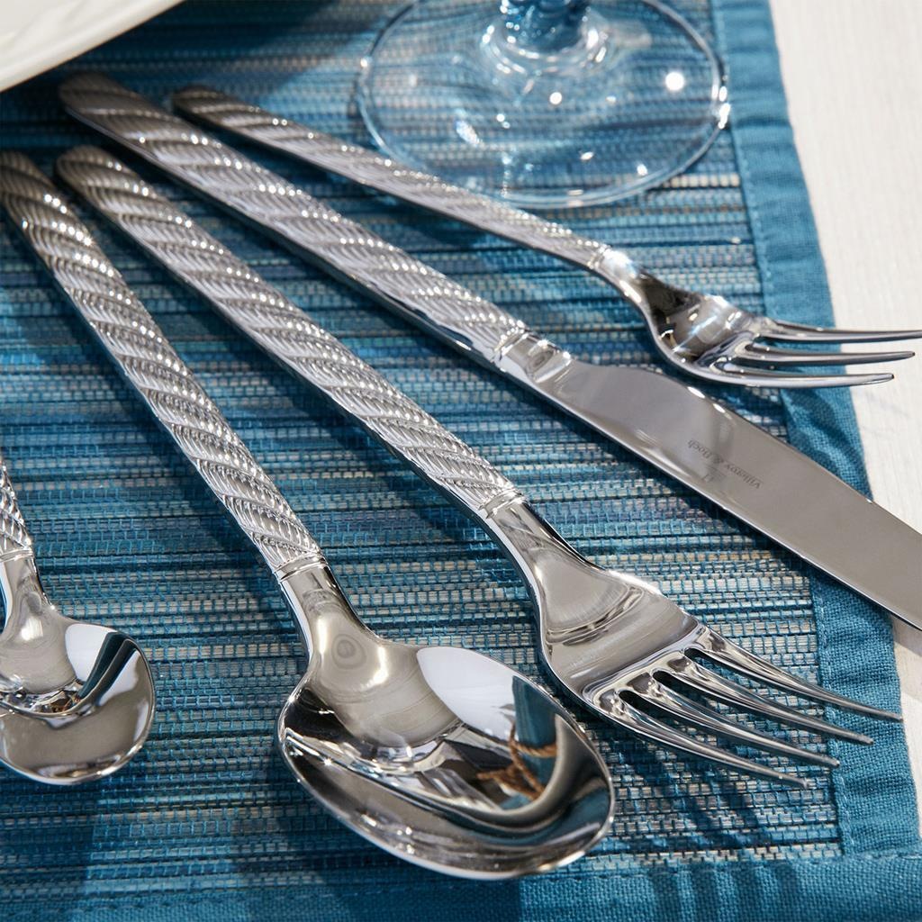 Villeroy & Boch Besteck-Set »Tafelbesteck Montauk 180er Set silber« Spülmaschinenfest