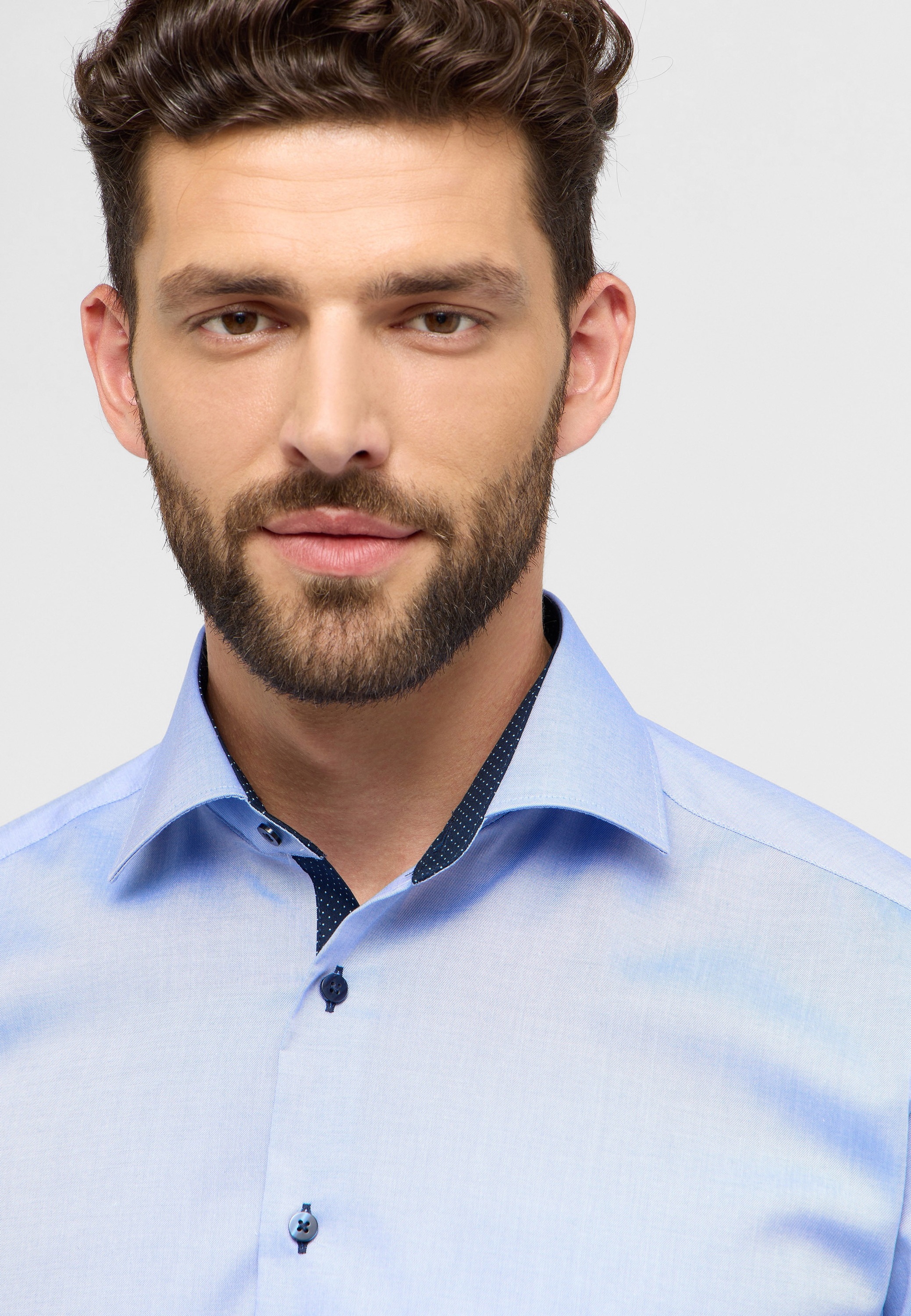 Eterna Langarmhemd »MODERN FIT«, NON IRON (bügelfrei)
