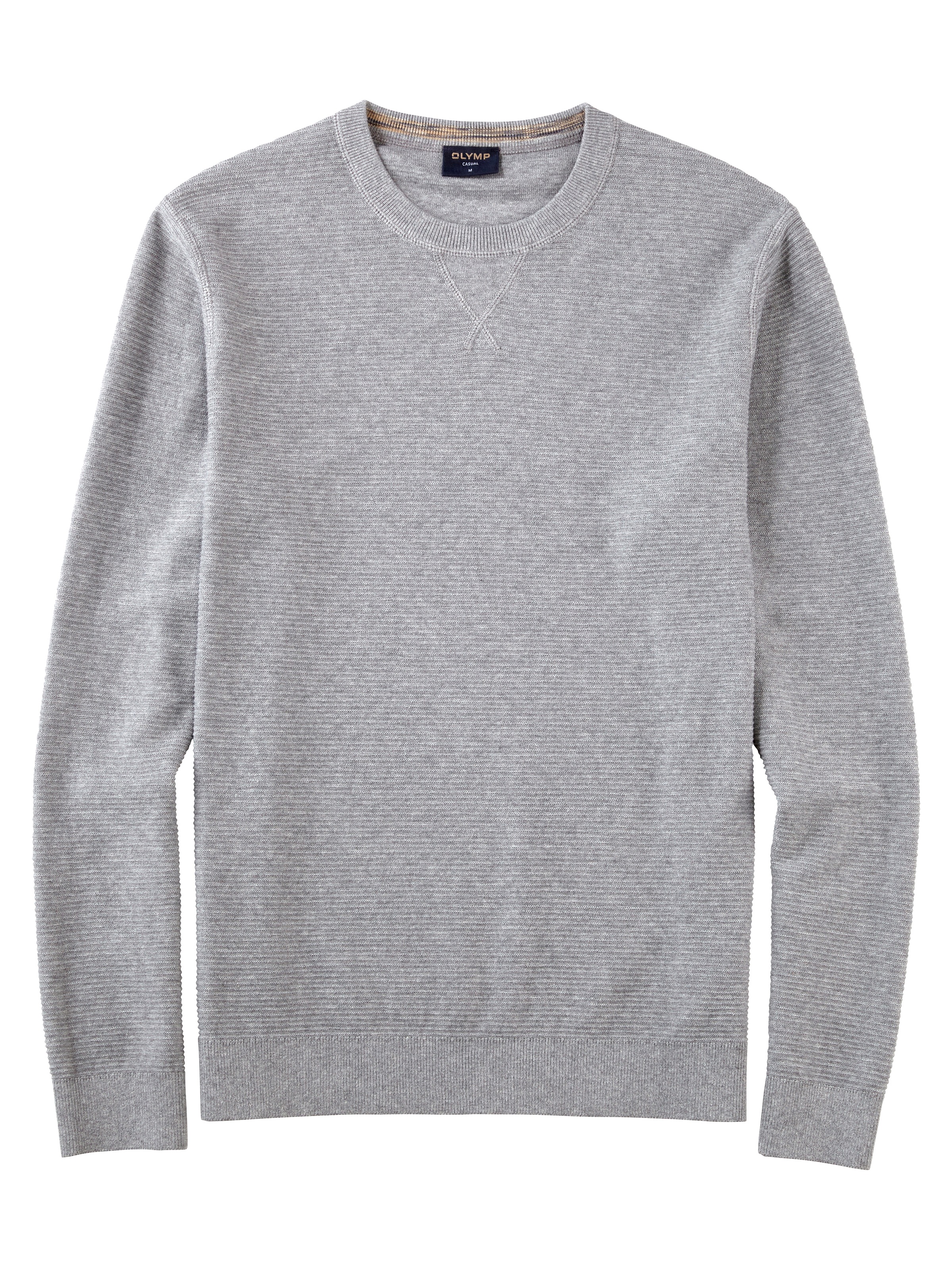 OLYMP Rundhalspullover »OLYMP Strick Casual«