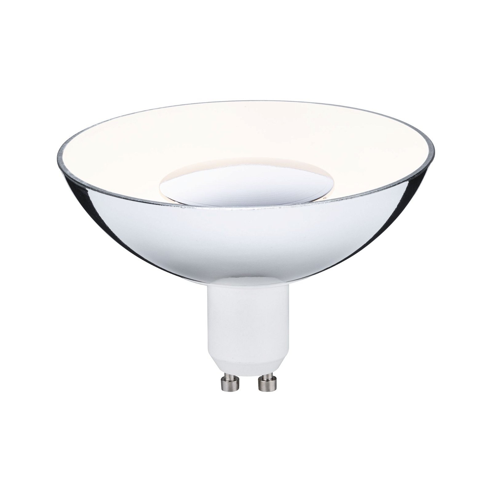 Paulmann LED-Leuchtmittel »360lm 4,9W weiß/silber 230V« 1 Stk. Warmweiß