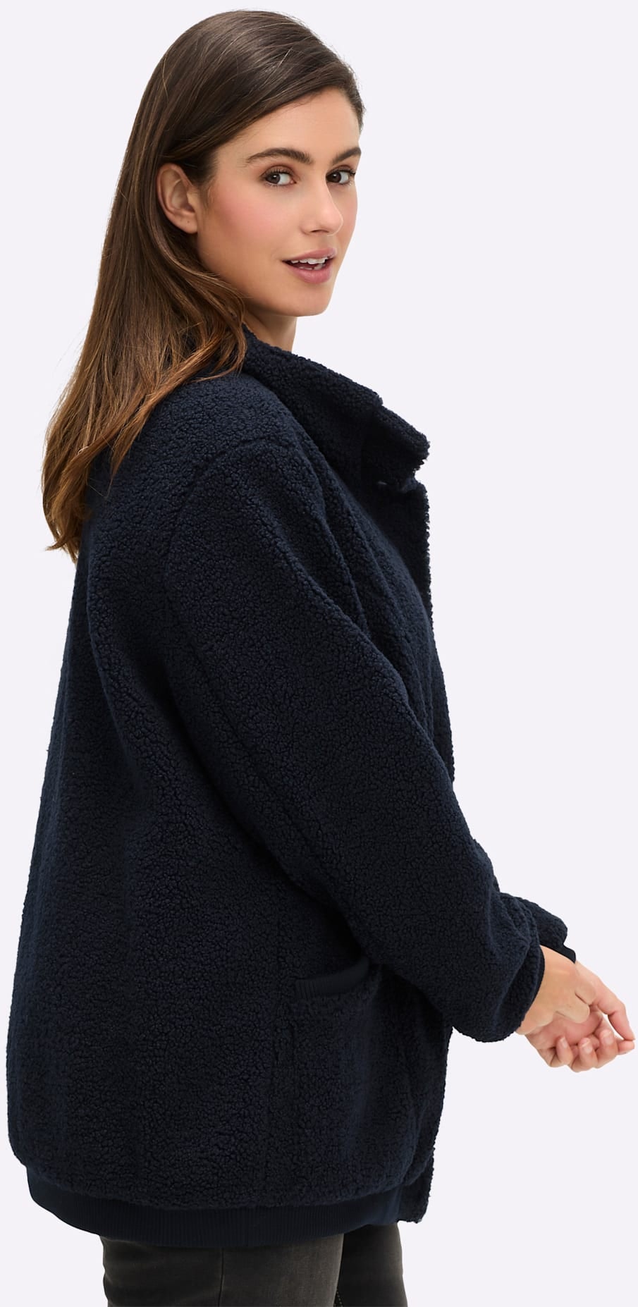 Sheego Blouson ohne Kapuze