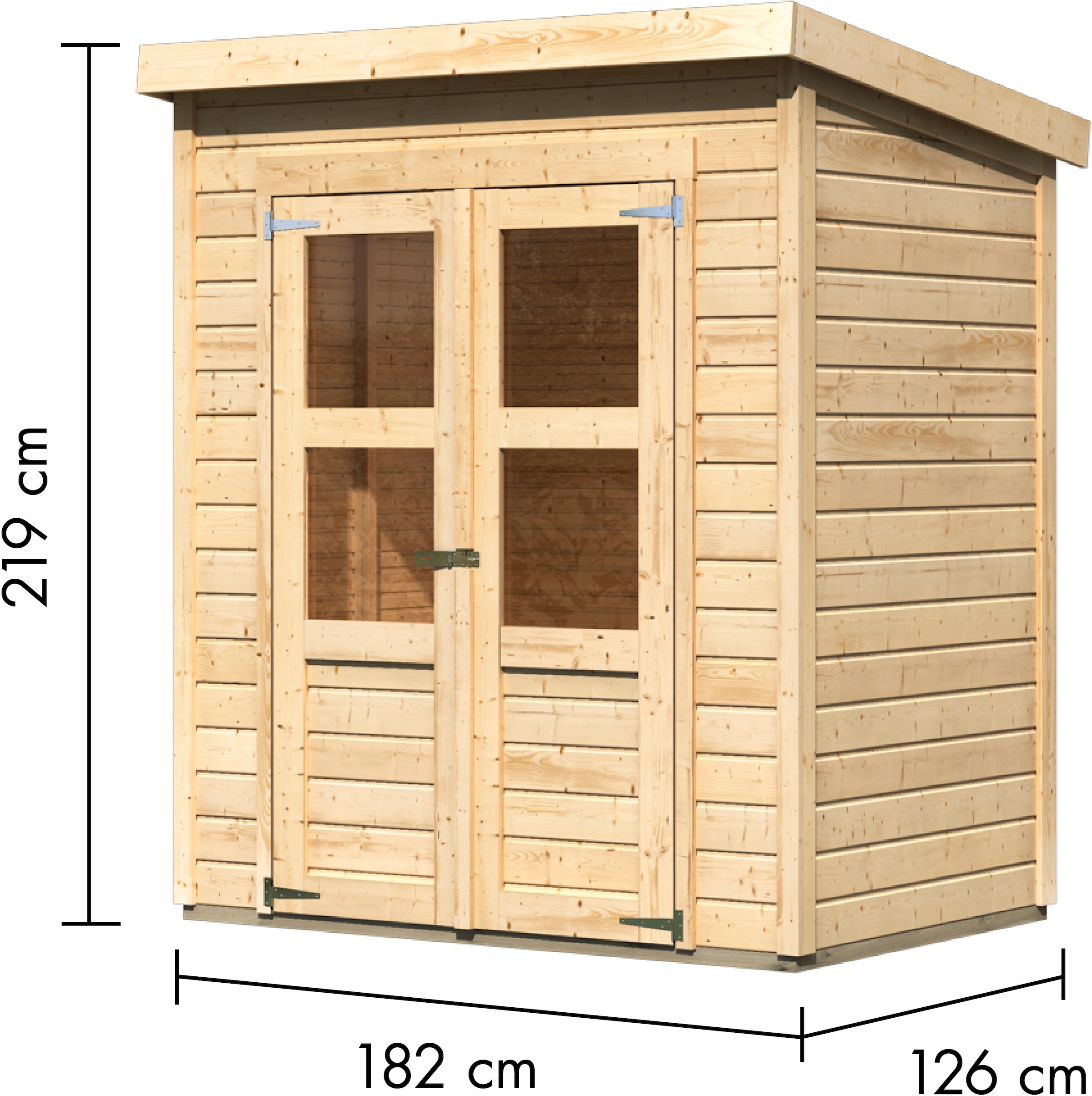 KONIFERA Gartenhaus »Akamaru 2«