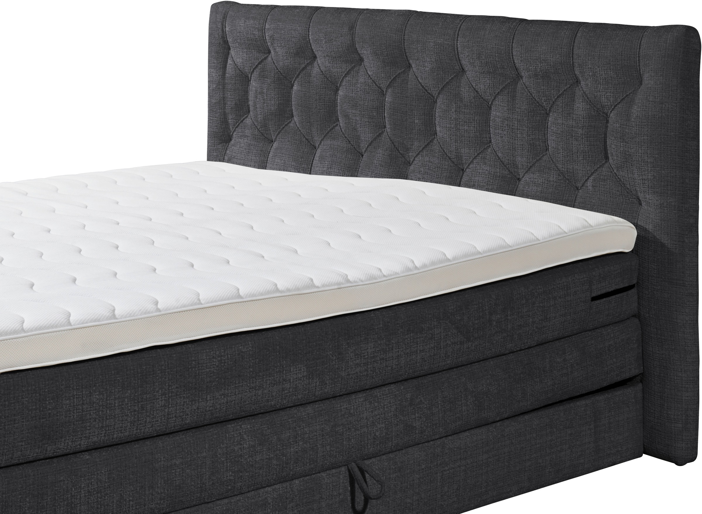 ED EXCITING DESIGN Boxspringbett »"Cashfield", OTTOs Choice! Topseller inkl. zwei Bettkästen & Topper«, erhältlich in den Größen 160x200cm und 180x200cm