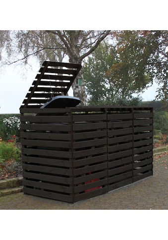 promadino Mülltonnenbox »Vario V«, für 3 x 240 l, anthrazit kaufen