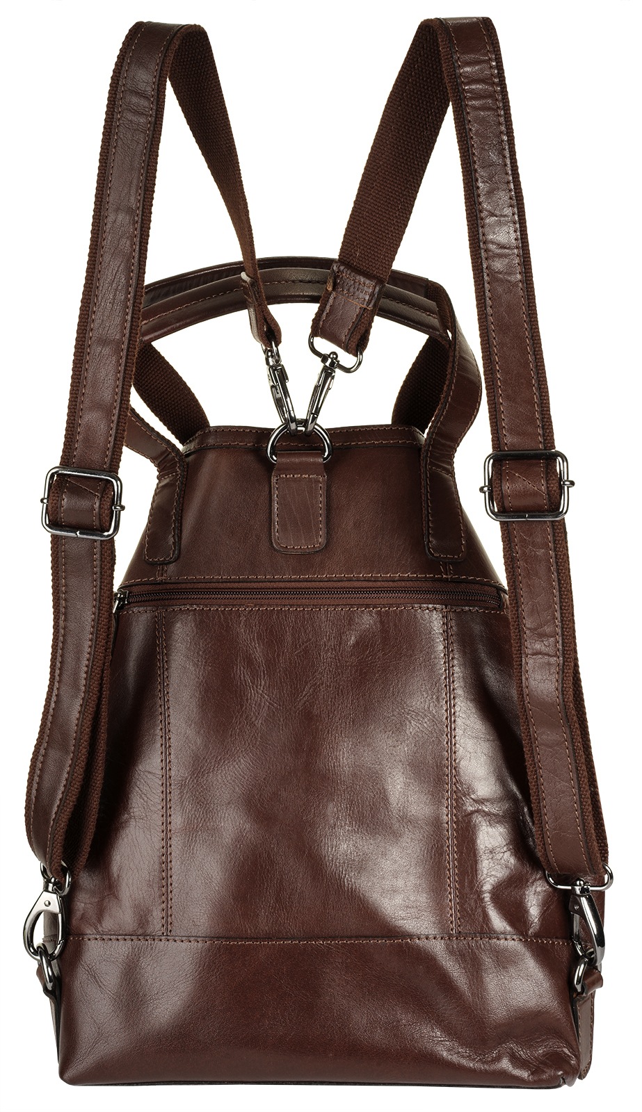 WouWou Cityrucksack, echt Leder