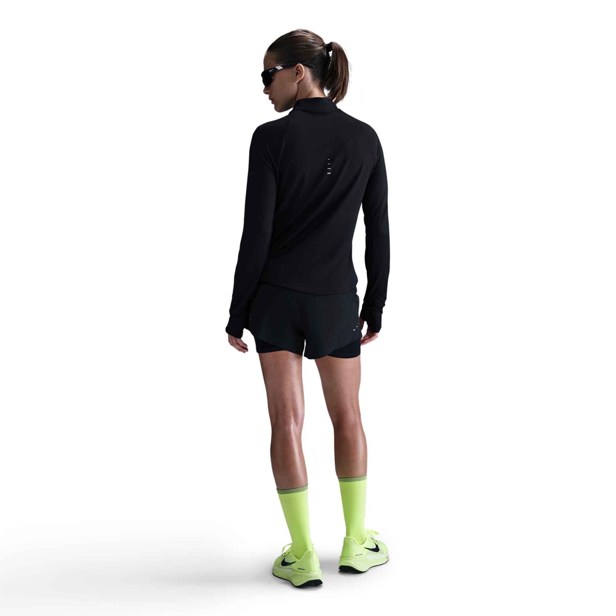 Nike Lauftop »W NK SWIFT DF UV HZ TOP« hochschließender Kragen, mit Reißverschluss, atmungsaktives Material