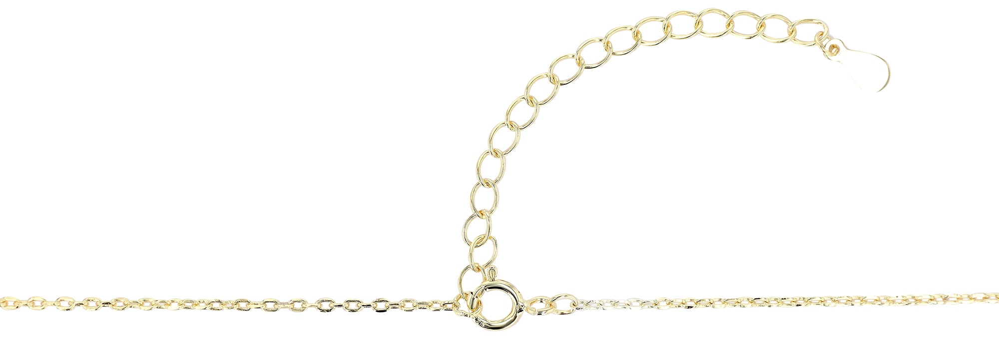 Adelia´s Kette ohne Anhänger »925 Silber Halskette mit Anhänger Herz 43 cm + 5 cm«