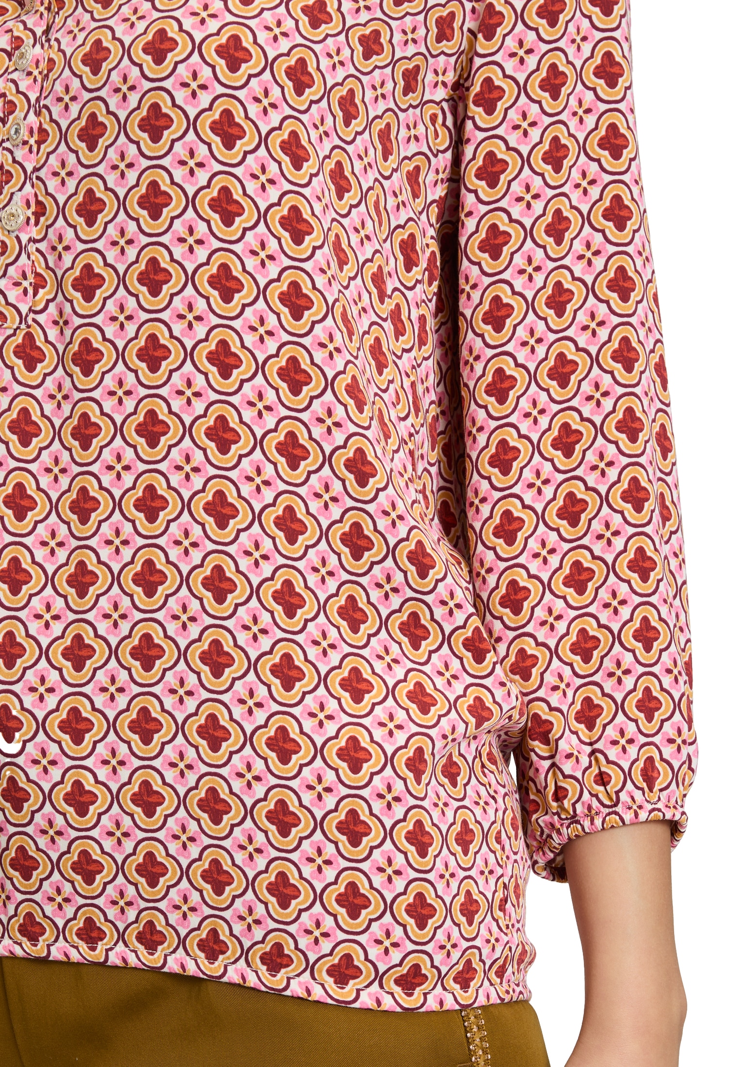 Cartoon Klassische Bluse »Casual-Bluse mit Muster«