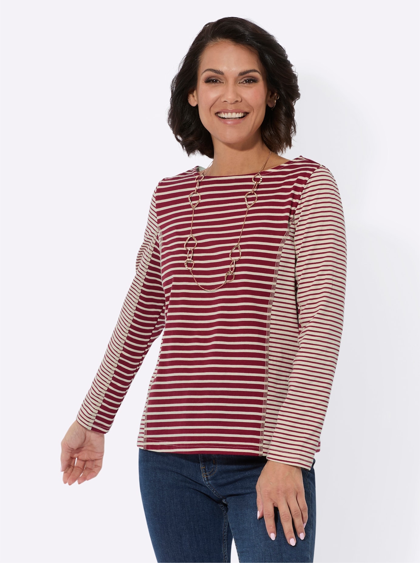 Casual Looks Langarmshirt »Shirt«, (1 tlg.)