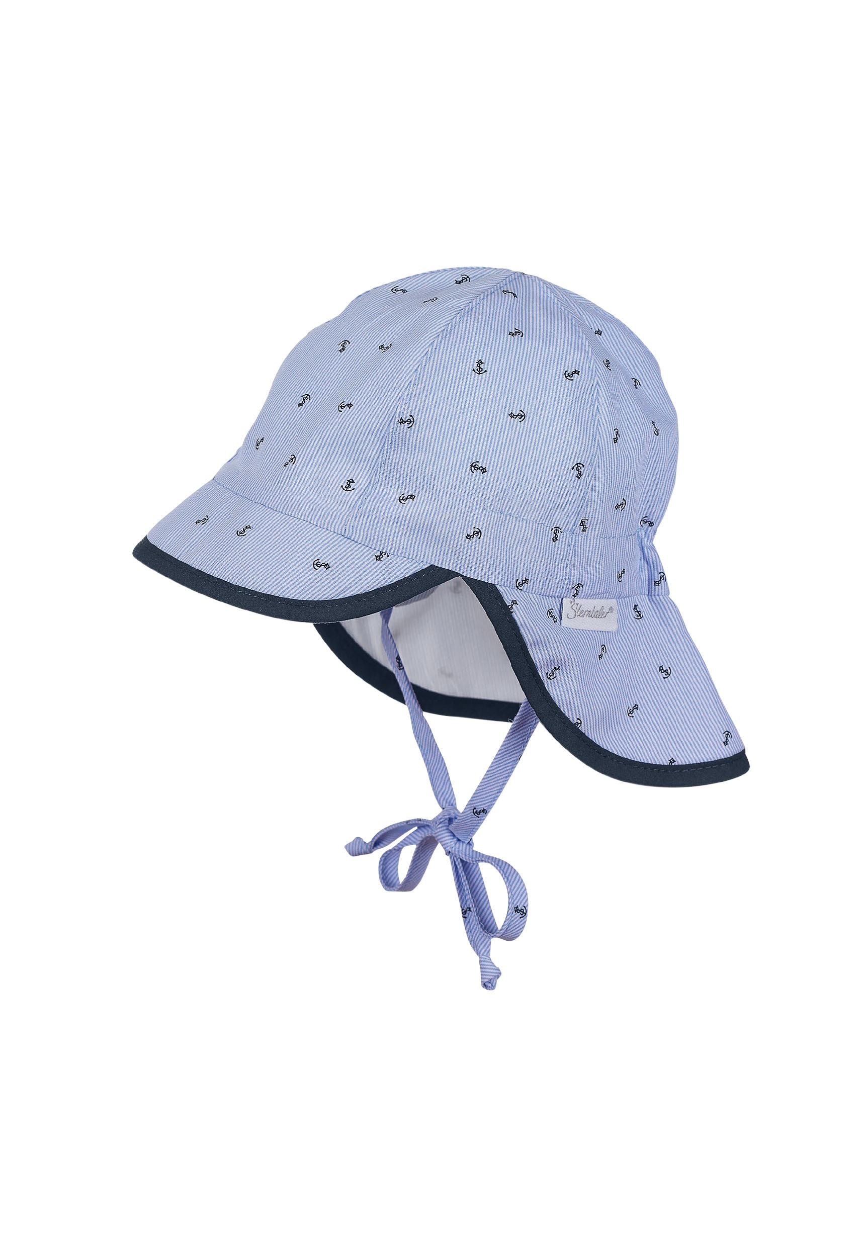Sterntaler® Schirmmütze »Schirmmütze mit Nackenschutz Anker«