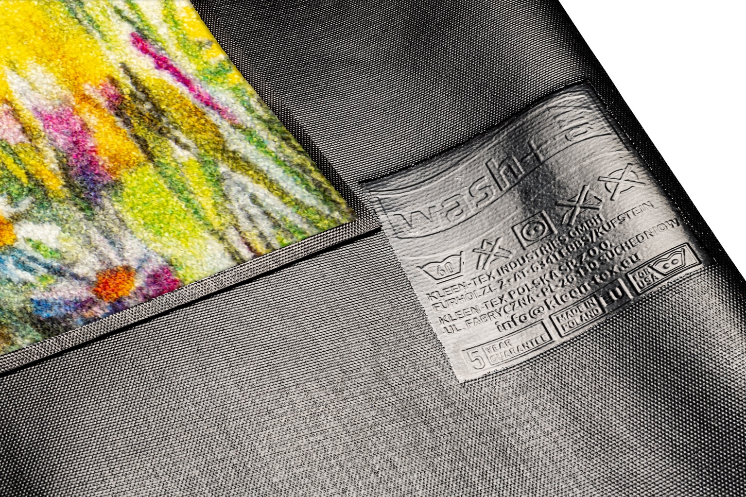 wash+dry by Kleen-Tex Fußmatte »Lotti«, rechteckig, 7 mm Höhe, waschbar und trocknergeeignet