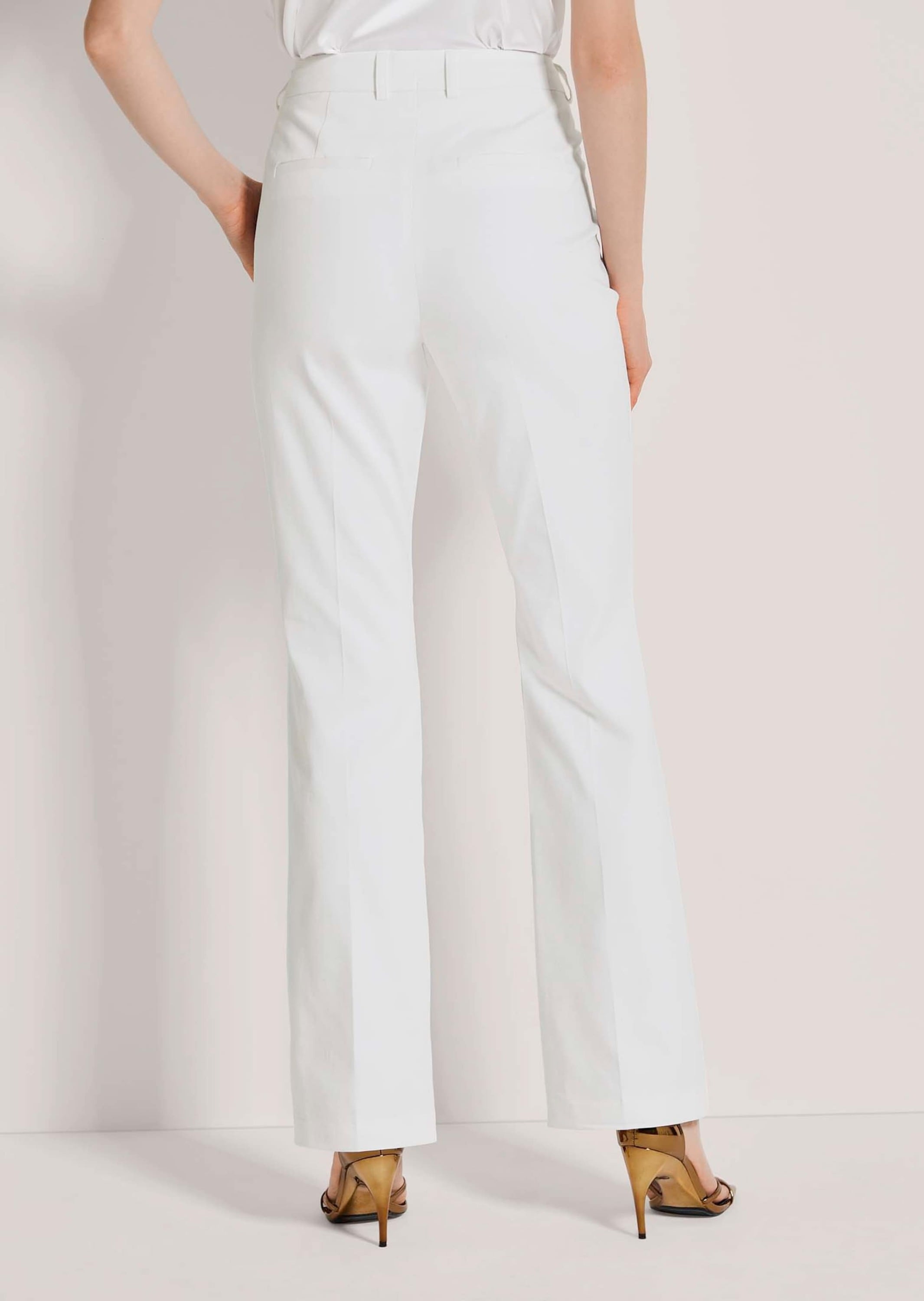 MADELEINE Bügelfaltenhose »Hose Leicht ausgestellte Bügelfalten-Hose«