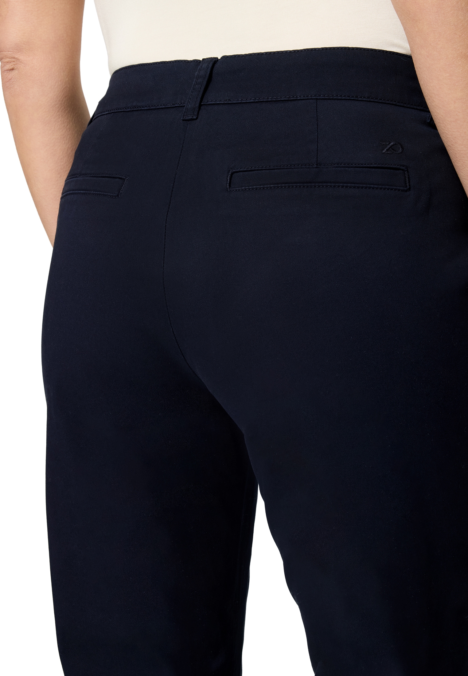 Zero Stoffhose »Chinohose mit Stretch 28 Inch«