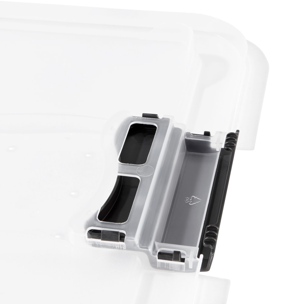 keeeper Aufbewahrungsbox »Cornelia, 6er Set, 7 L, 39,5 x 29,5 x 9,5 cm« durch Clips verschließbar, Griffe am Boden