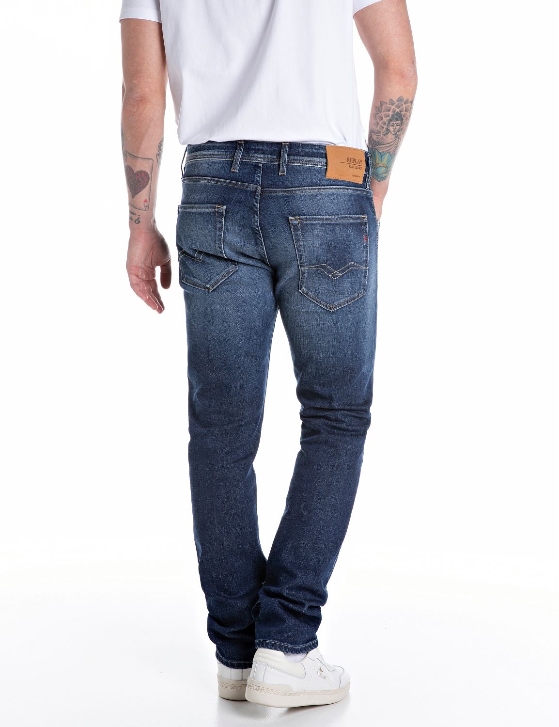 Replay Straight-Jeans »GROVER«, in vielen verschiedenen Waschungen, mit Stretch