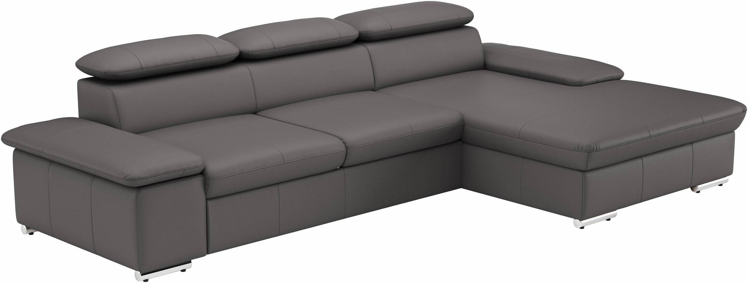 sit&more Ecksofa »Valantine L-Form«, inkl. Kopf- und Armteilverstellung, wahlweise mit Bettfunktion