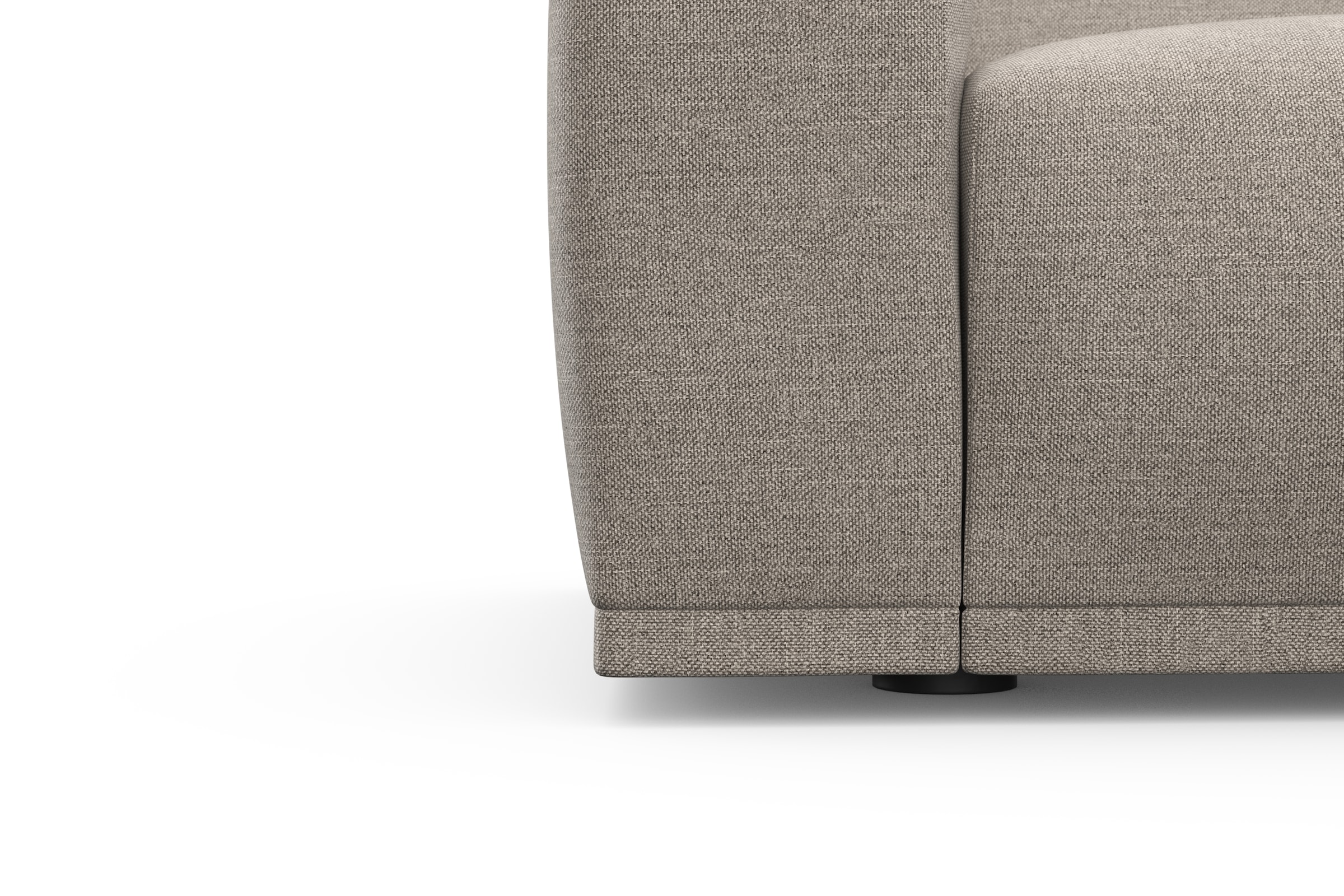 TRENDMANUFAKTUR Ecksofa »Braga, mit hochwertigem Kaltschaum, L-Form, in Cord erhältlich«, (2 St.), modernes Sofa, Couch mit hohem Sitzkomfort, 255/72/160 cm (B/H/T)