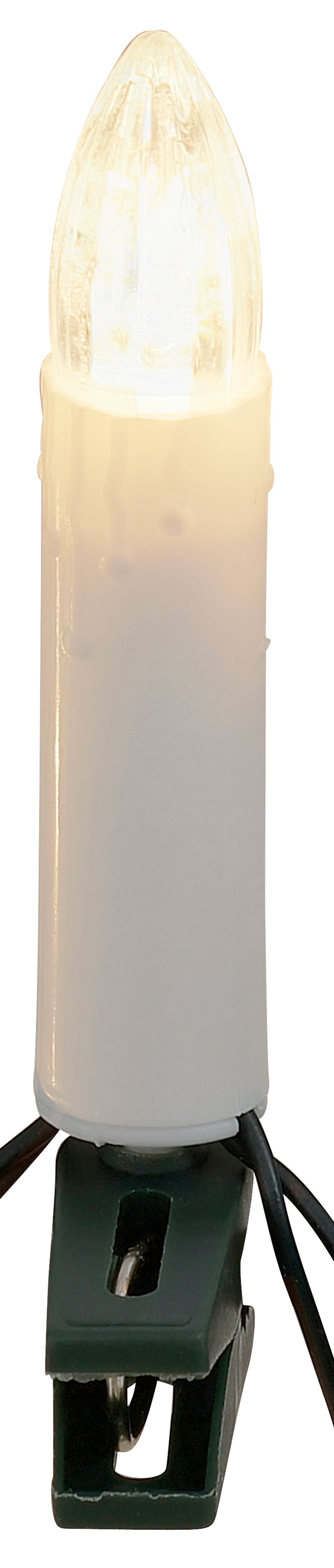 my home LED-Christbaumkerzen »Kendall, Weihnachtsdeko aussen, Christbaumschmuck«, Kerzenlichterkette mit 50 LEDs und Timer, Christbaumkerzen, Outdoor