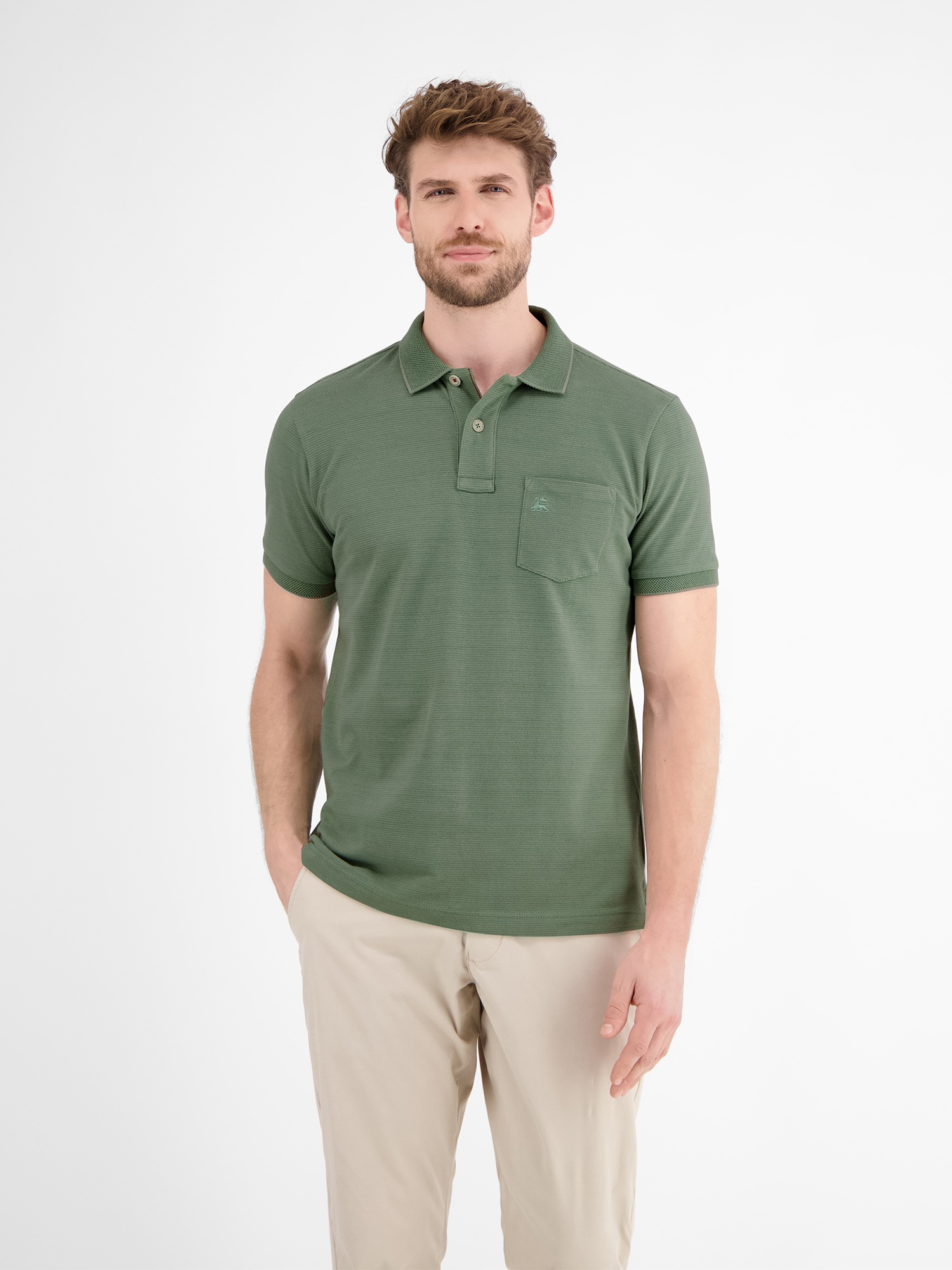 LERROS Poloshirt »Poloshirt in weicher Piquéqualität«
