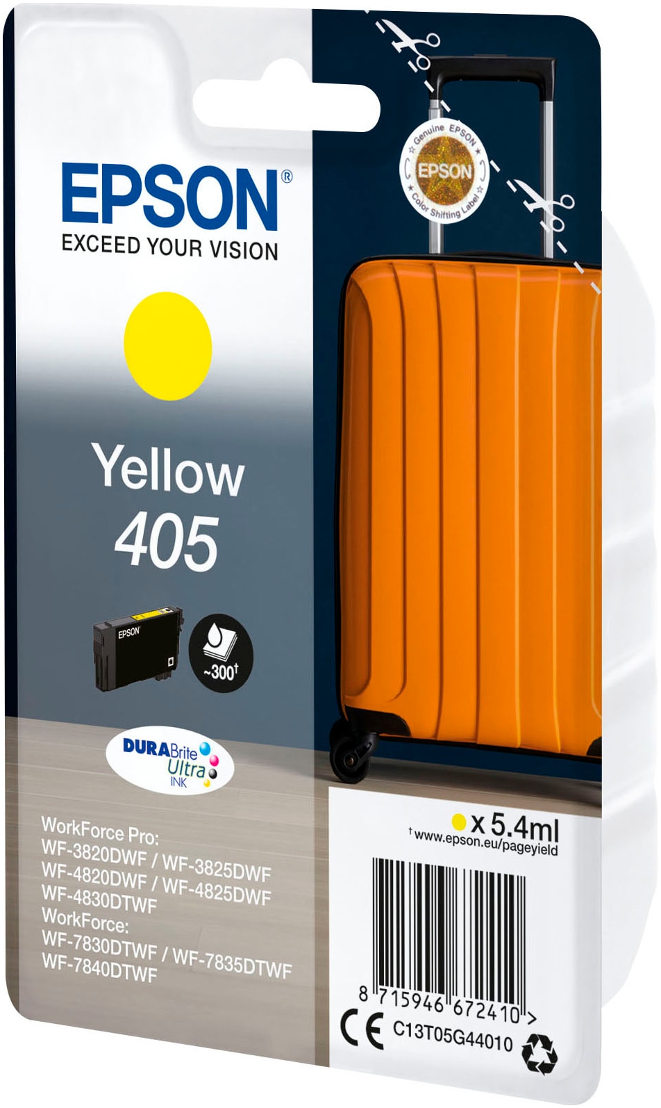Epson Tintenpatrone »DURABrite Ultra 405 Koffer«