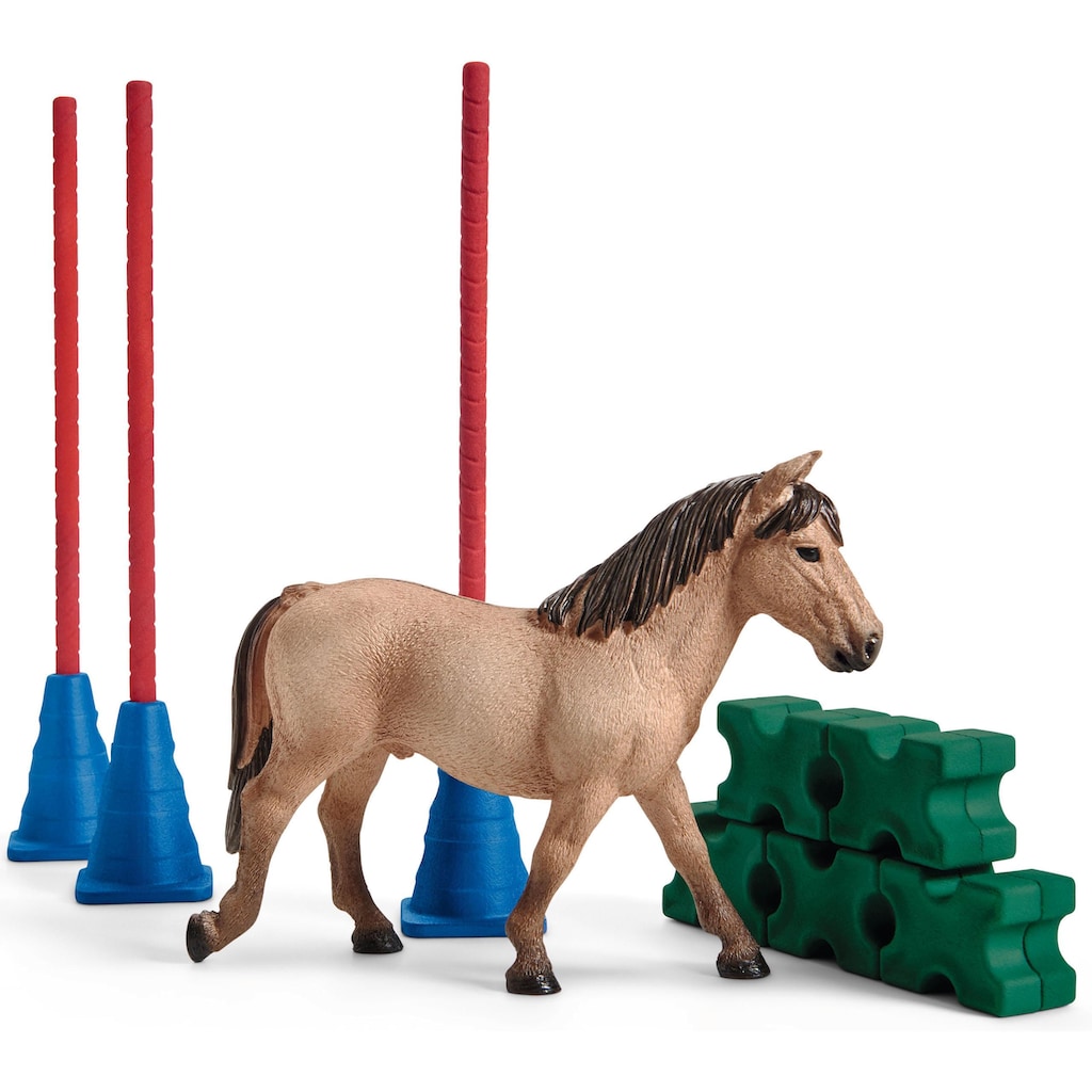 Schleich® Spielfigur »Farm World, Pony Slalom (42483)«