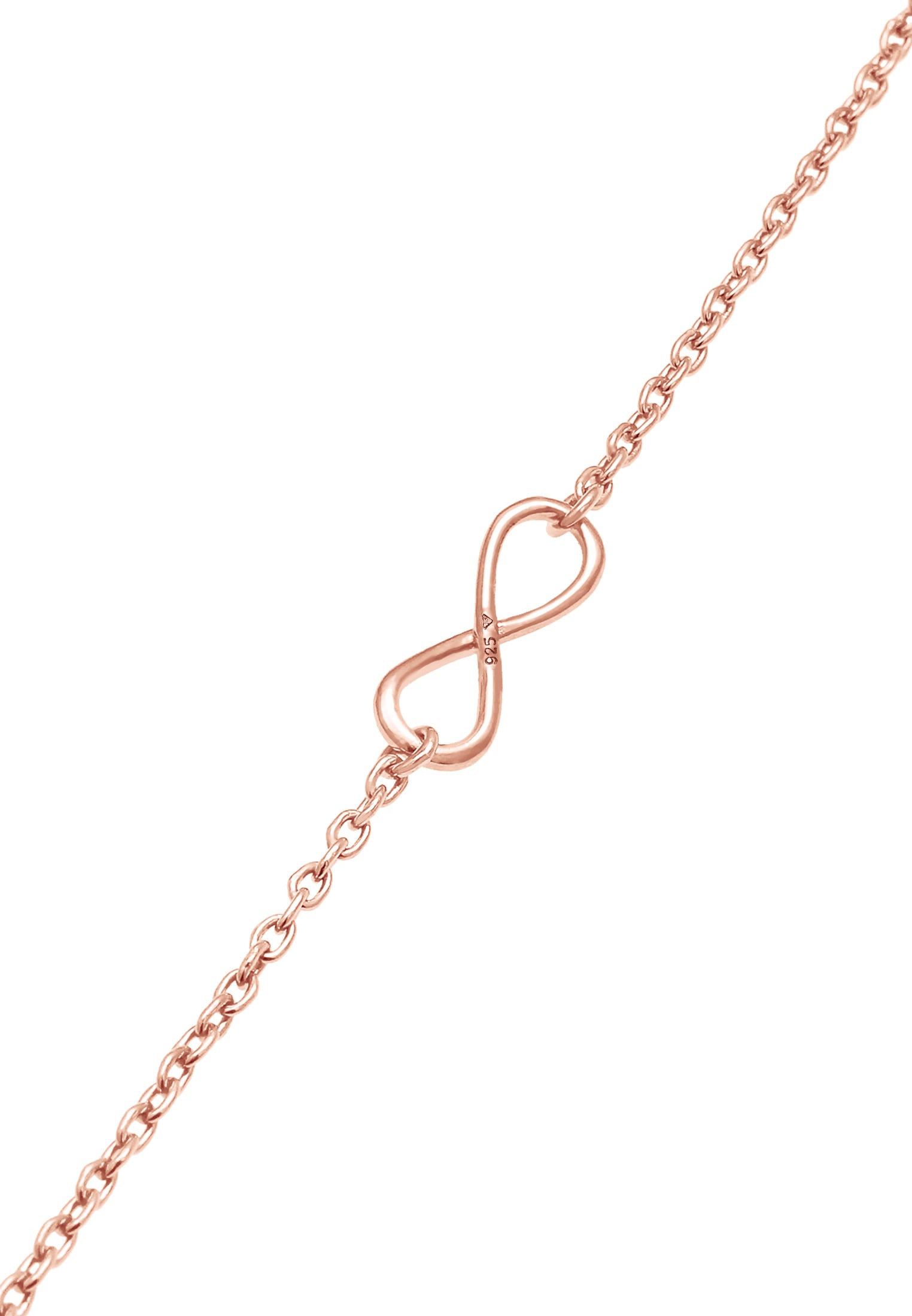 Elli Armkette »Armband Infinity Unendlichkeit Symbol Liebe 925 Silber«