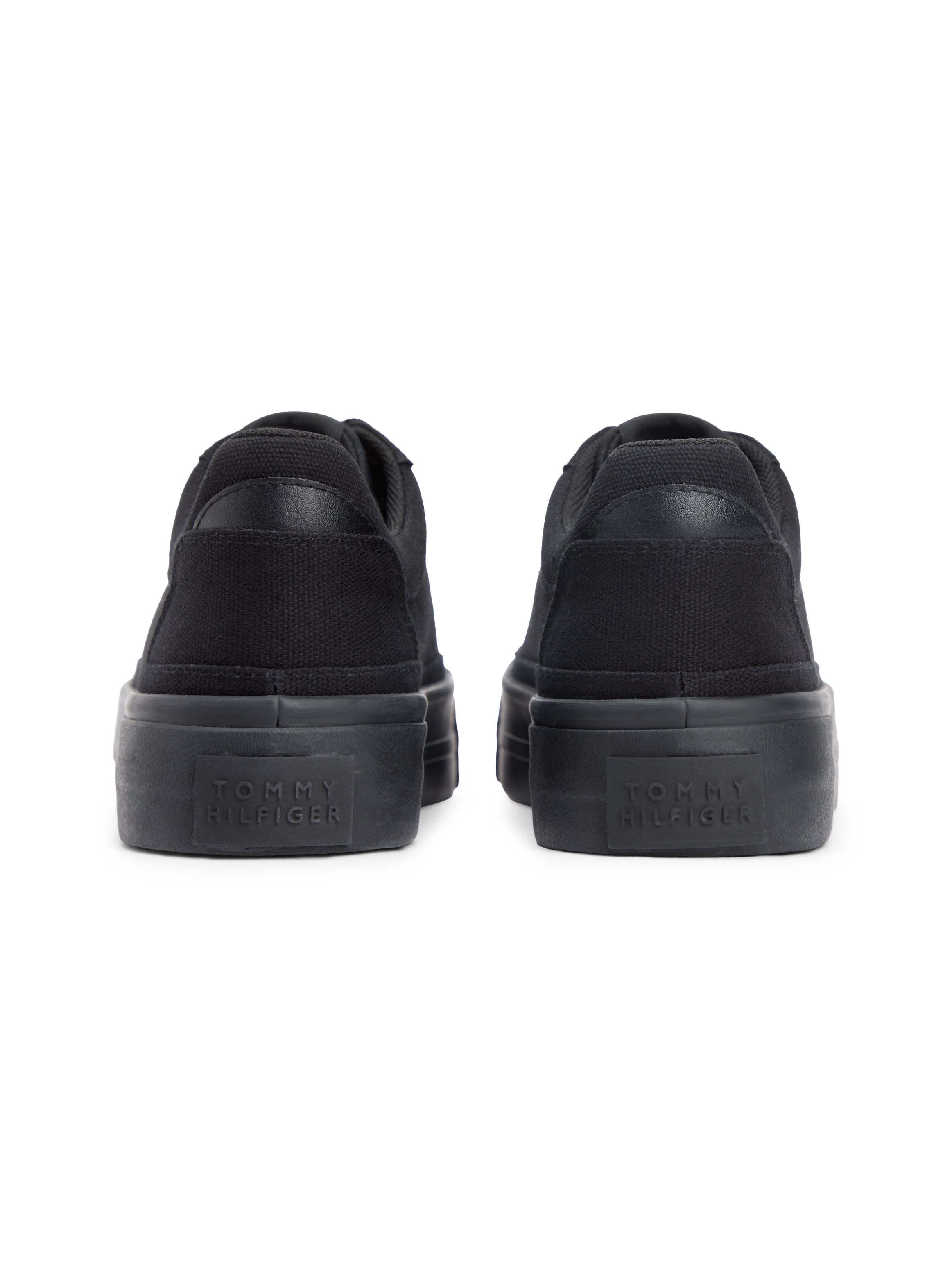 Tommy Hilfiger Plateausneaker »TH FOXING PLATFORM CANVAS«  Freizeitschuh, Schnürschuh, Halbschuh mit Schaftrand-Polsterung
