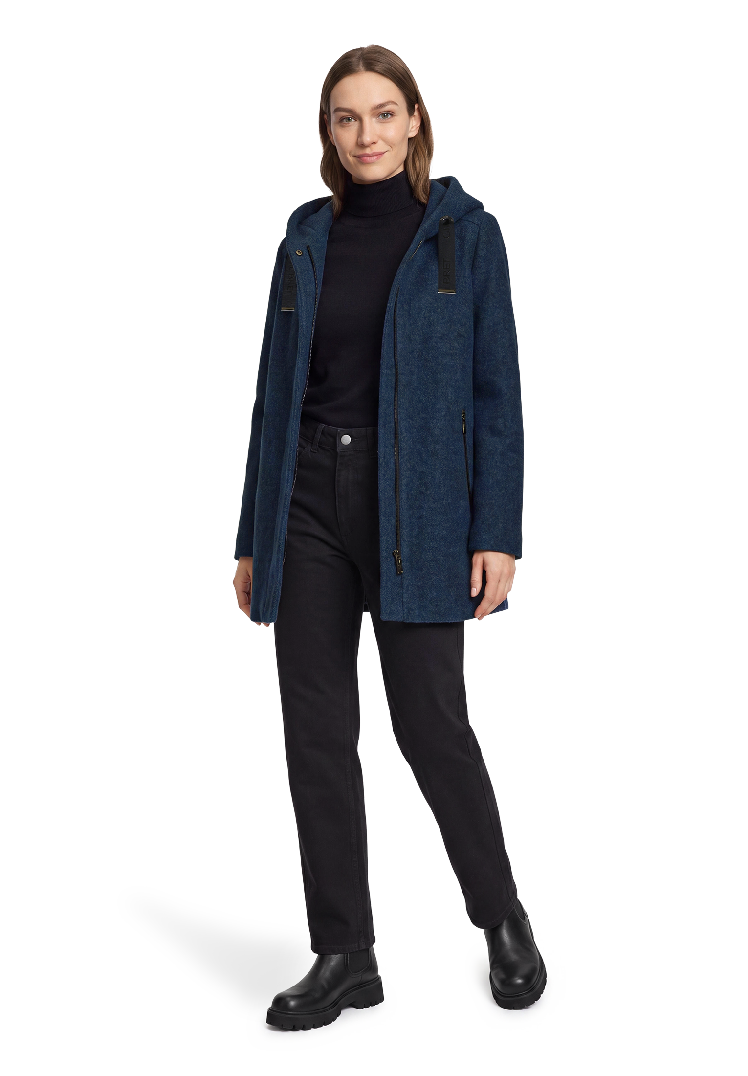 Gil Bret Langjacke mit Kapuze mit Kapuze