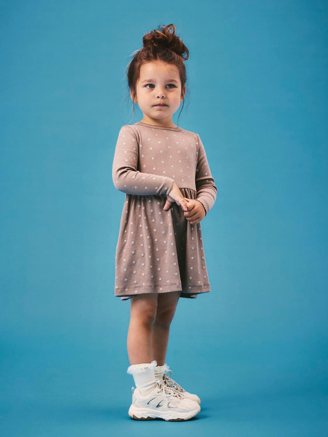 Name It Strickkleid »NMFLONA LS DRESS« Baumwollmischung, regular fit