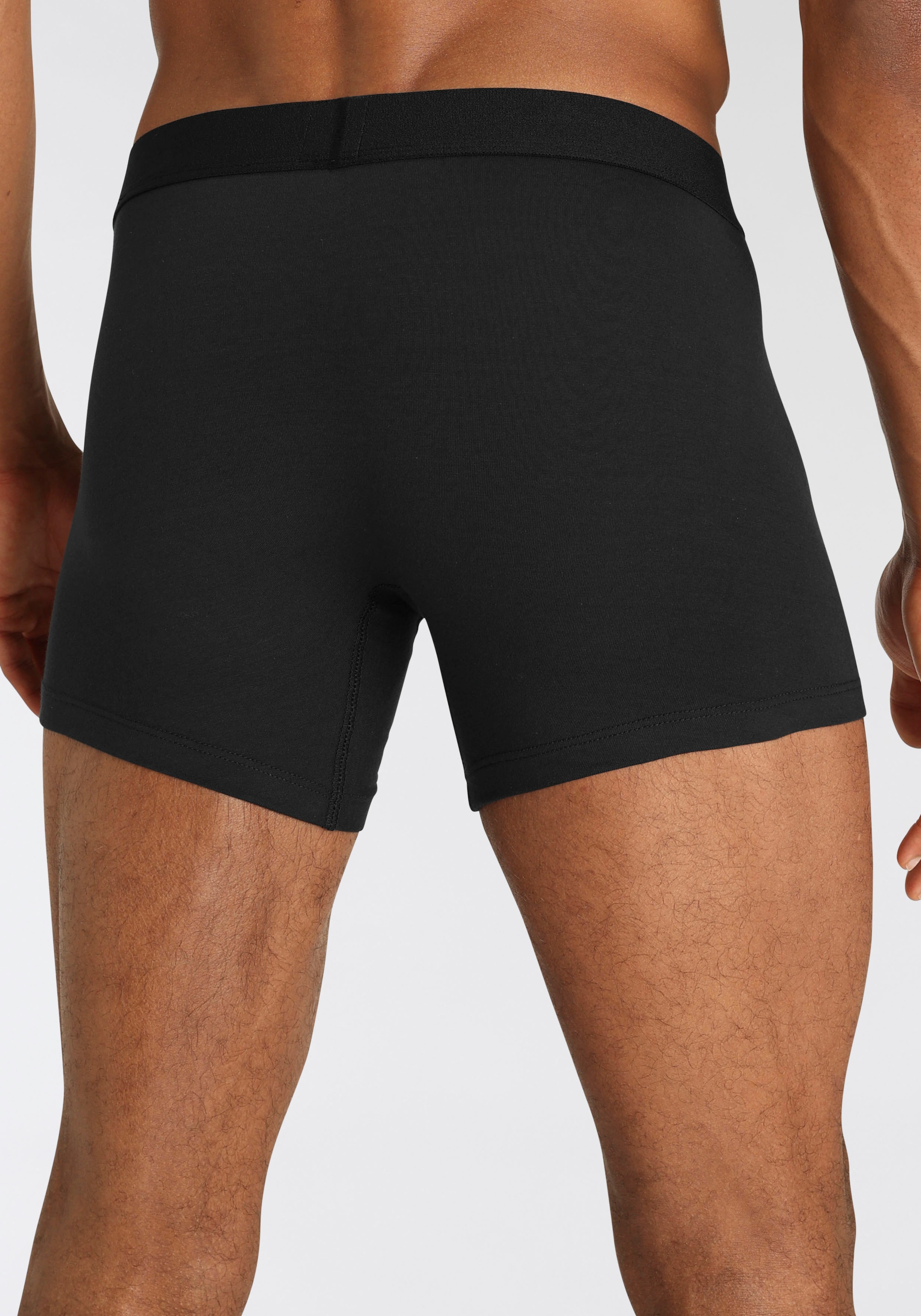 Levi's® Boxershorts »Levi's Men Solid Badic Boxer 6er Pack«, (Packung, 6er-Pack), mit breitem Logobund