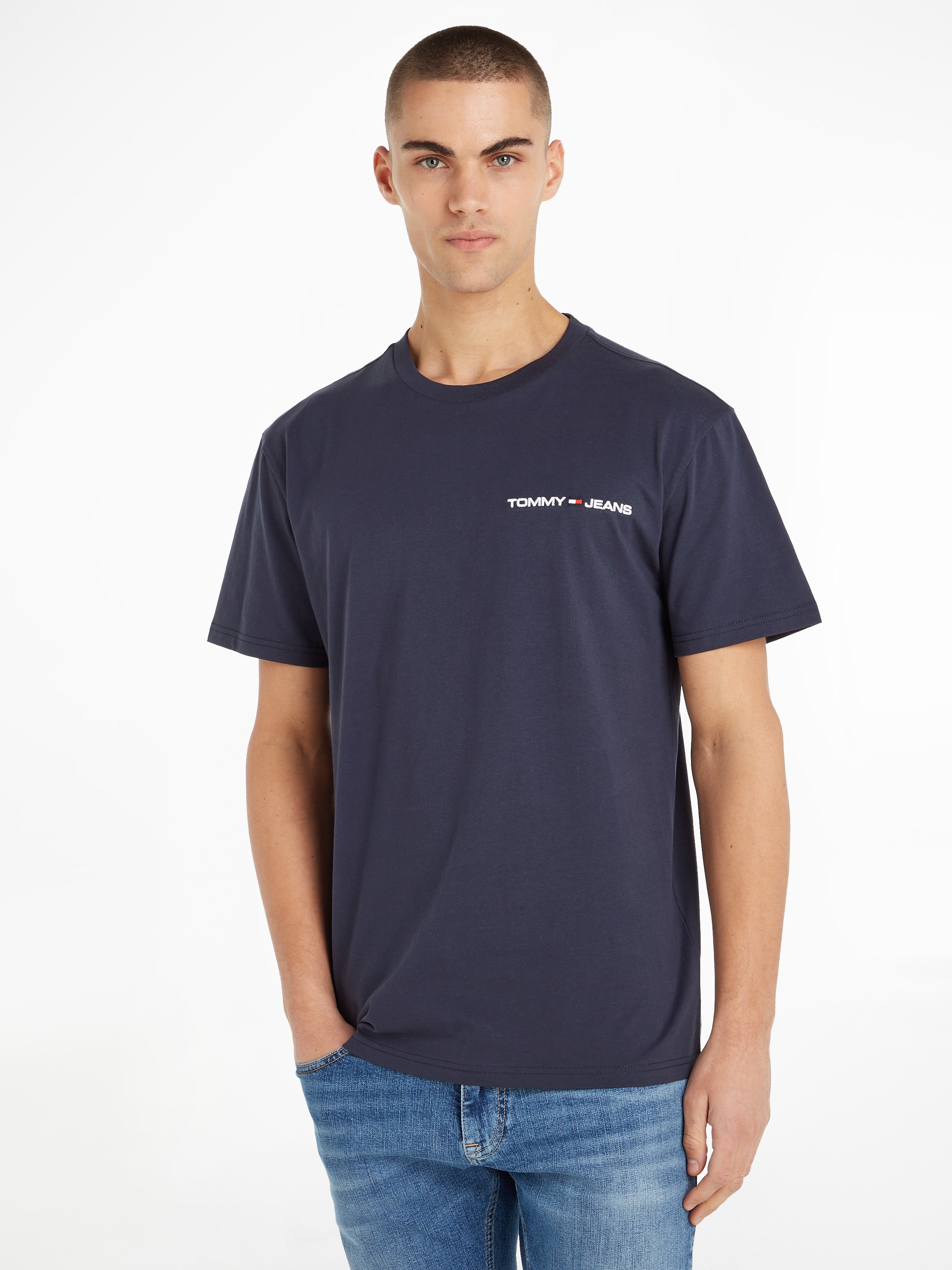 Tommy Jeans T-Shirt »TJM CLSC LINEAR CHEST TEE«