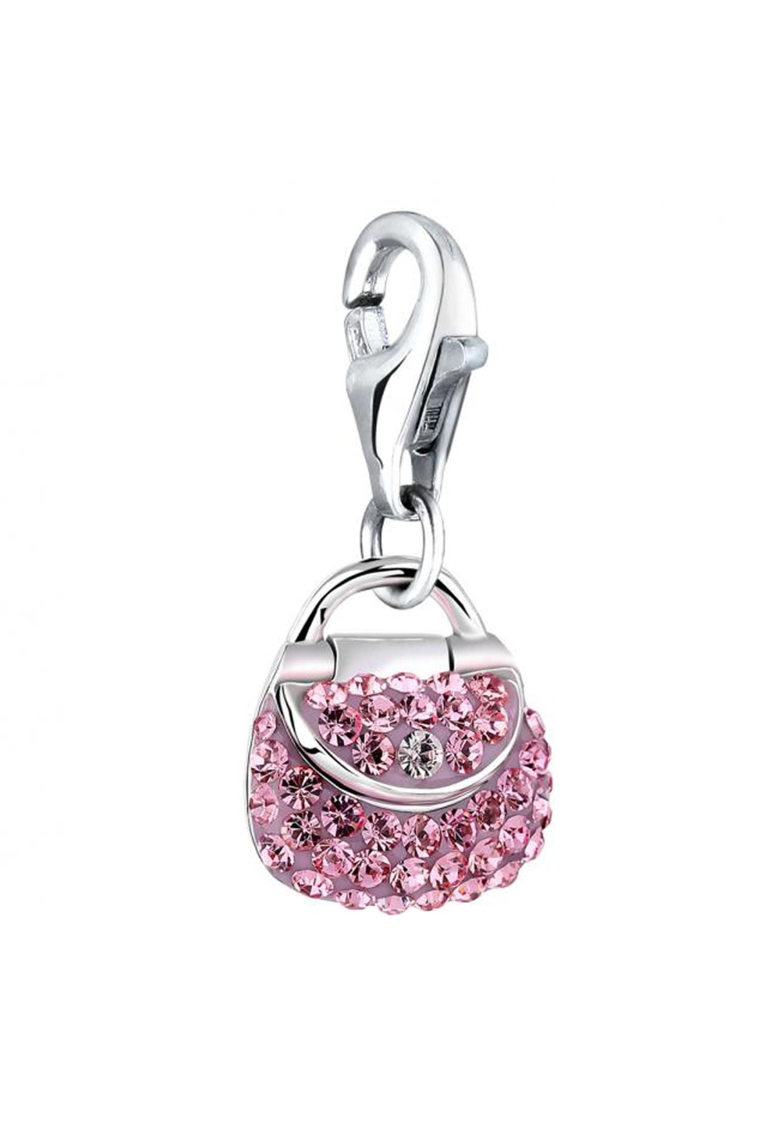 Nenalina Charm-Einhänger »Charm Tasche Kristalle Anhänger 925 Silber«