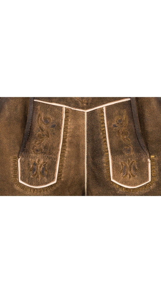 Nübler Trachtenlederhose »Lederhose Hotpant Tamara«