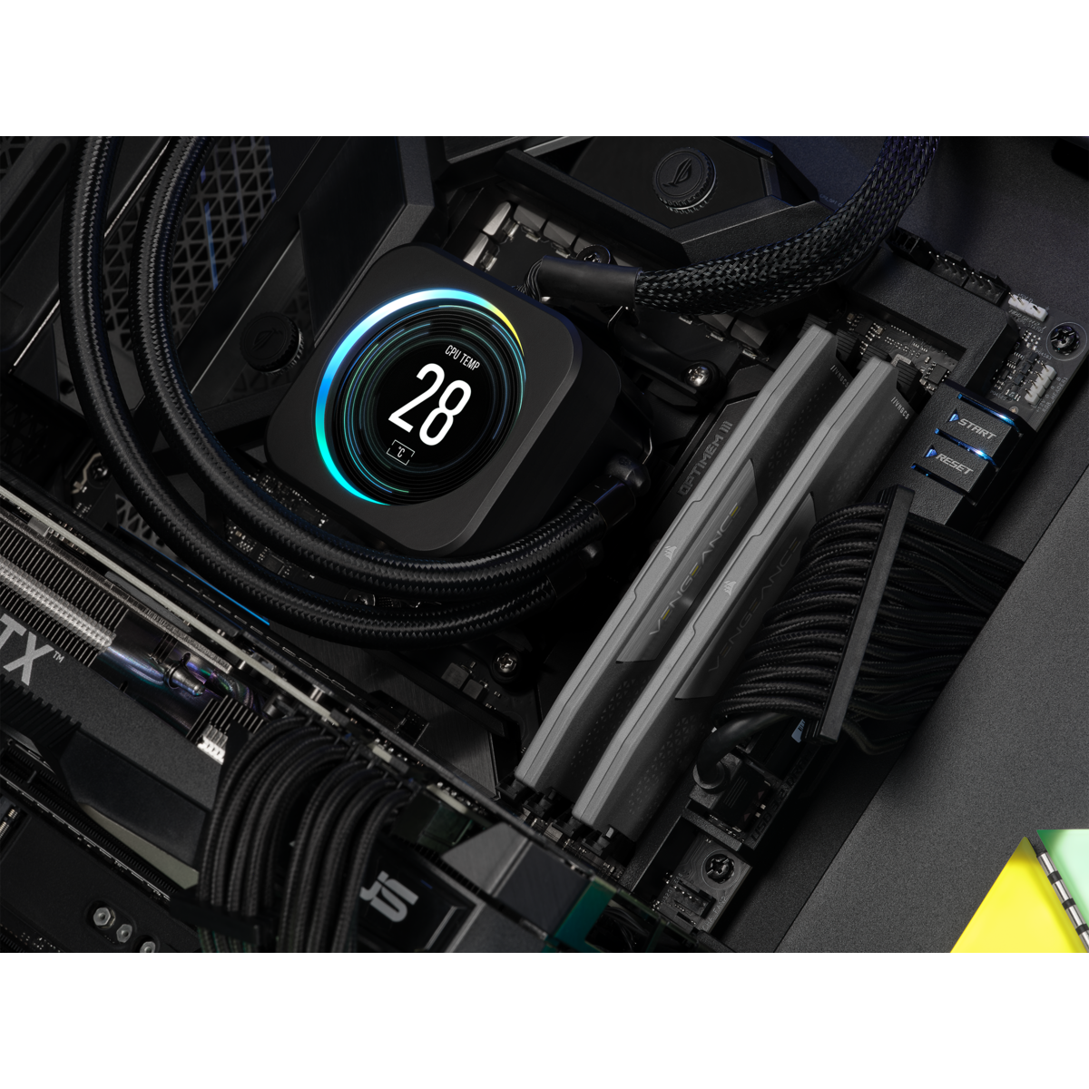 Corsair Arbeitsspeicher »VENGEANCE DDR5 5600MT/s 64GB (4x16GB)«, - auf AMD Ryzen AM5-Systeme zugeschnitten