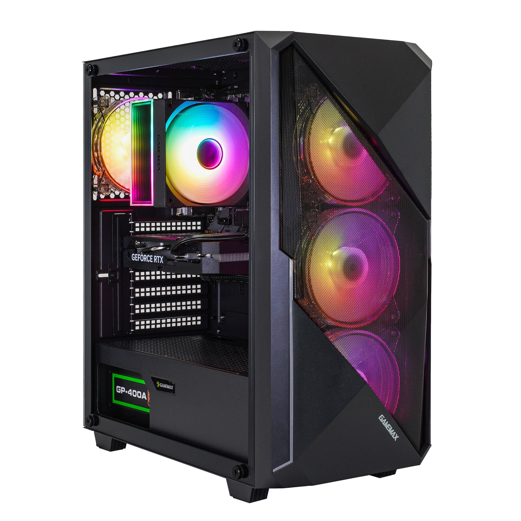 GAMEMAX Gaming-PC »Striker 7605 AMD Ryzen 5 5500 RTX 5060 32GB DDR4 1TB SSD« Windows 11
