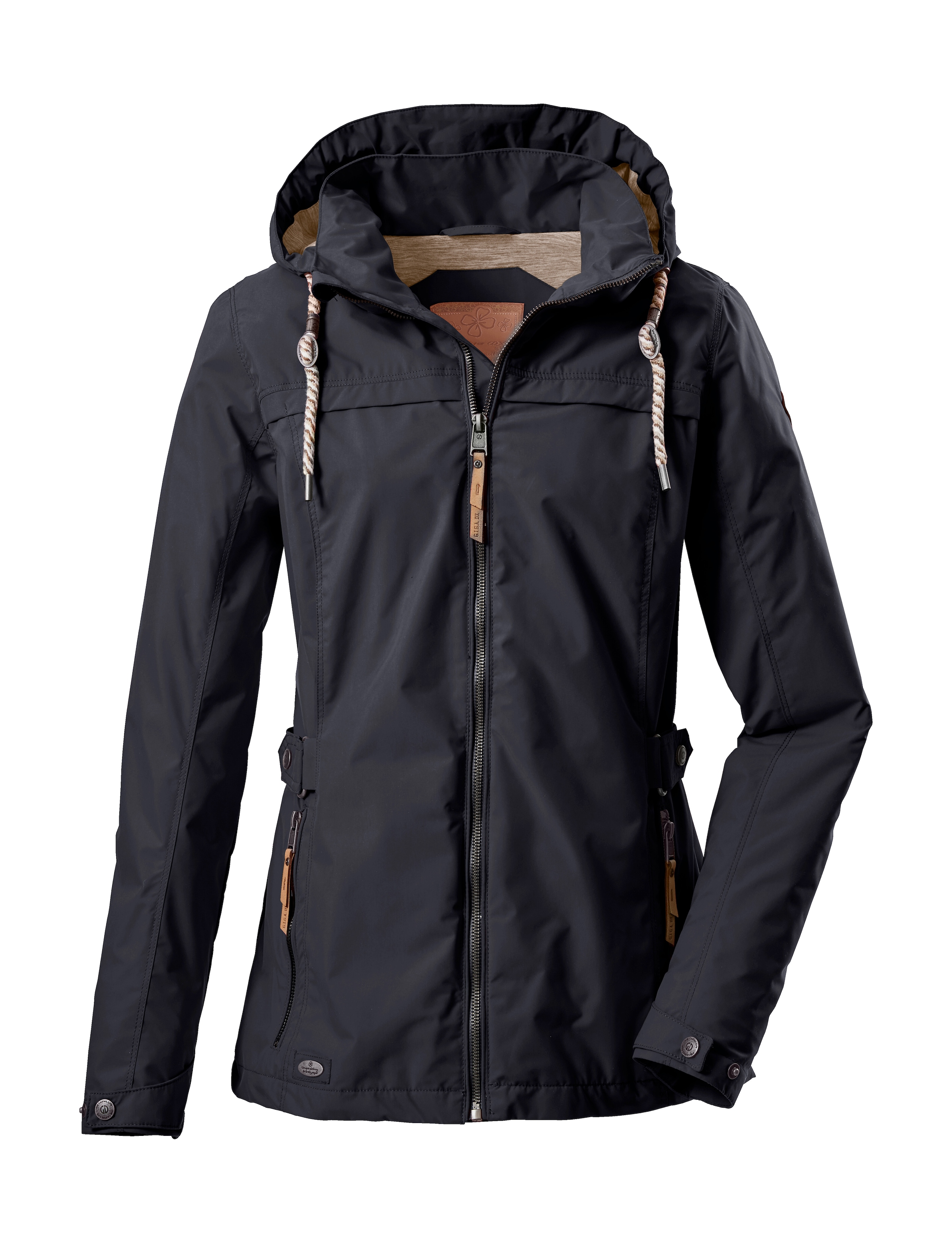 G.I.G.A. DX by killtec Funktionsjacke »Jamil WMN JCKT A«, Damenjacke: abnehmbare Kapuze, 8.000 mm Wassersäule, PFAS-frei