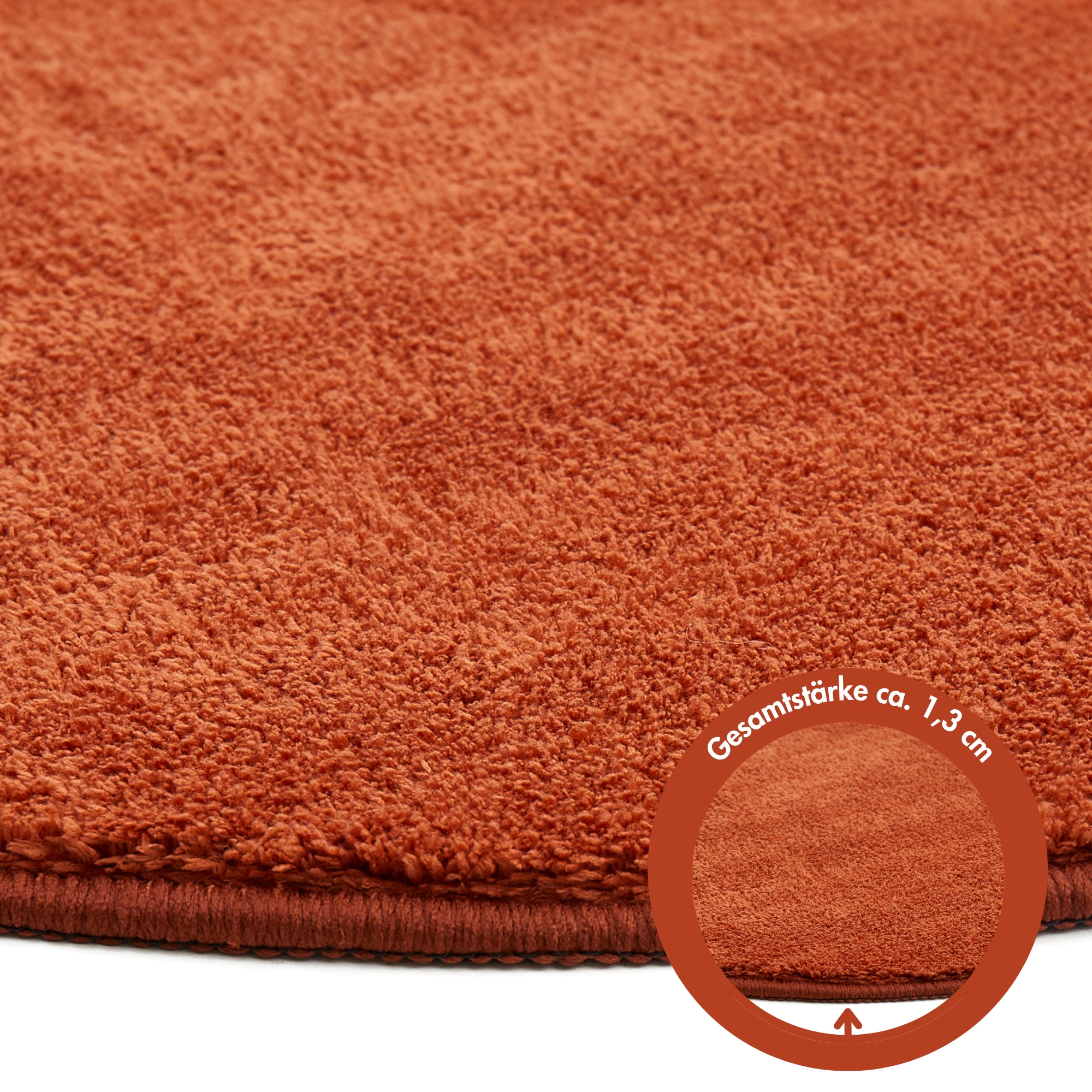 Andiamo Teppich »Arezzo« rund 16 mm Höhe