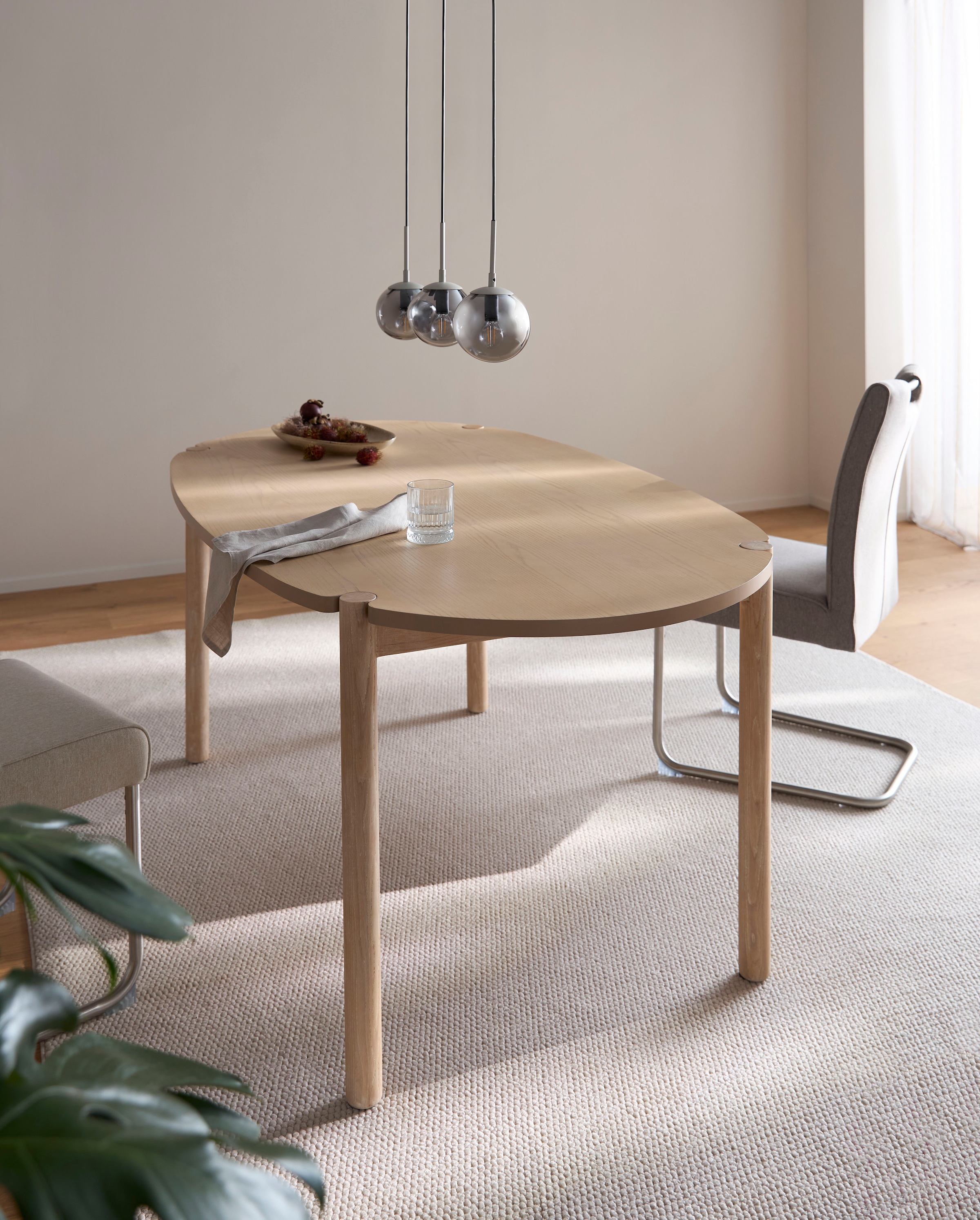 s.Oliver Freischwinger »Ciella« (Set) 2 Stk.mit hochwertiger 3D-Steppung und Taschenfederkern, Edelstahlgestell